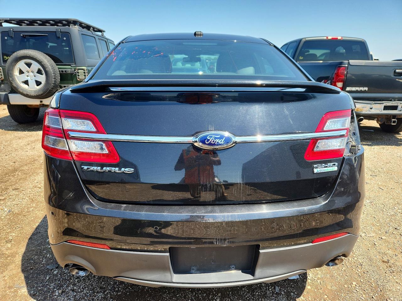 2013 Ford Taurus Sho Black vin: 1FAHP2KT6DG142597