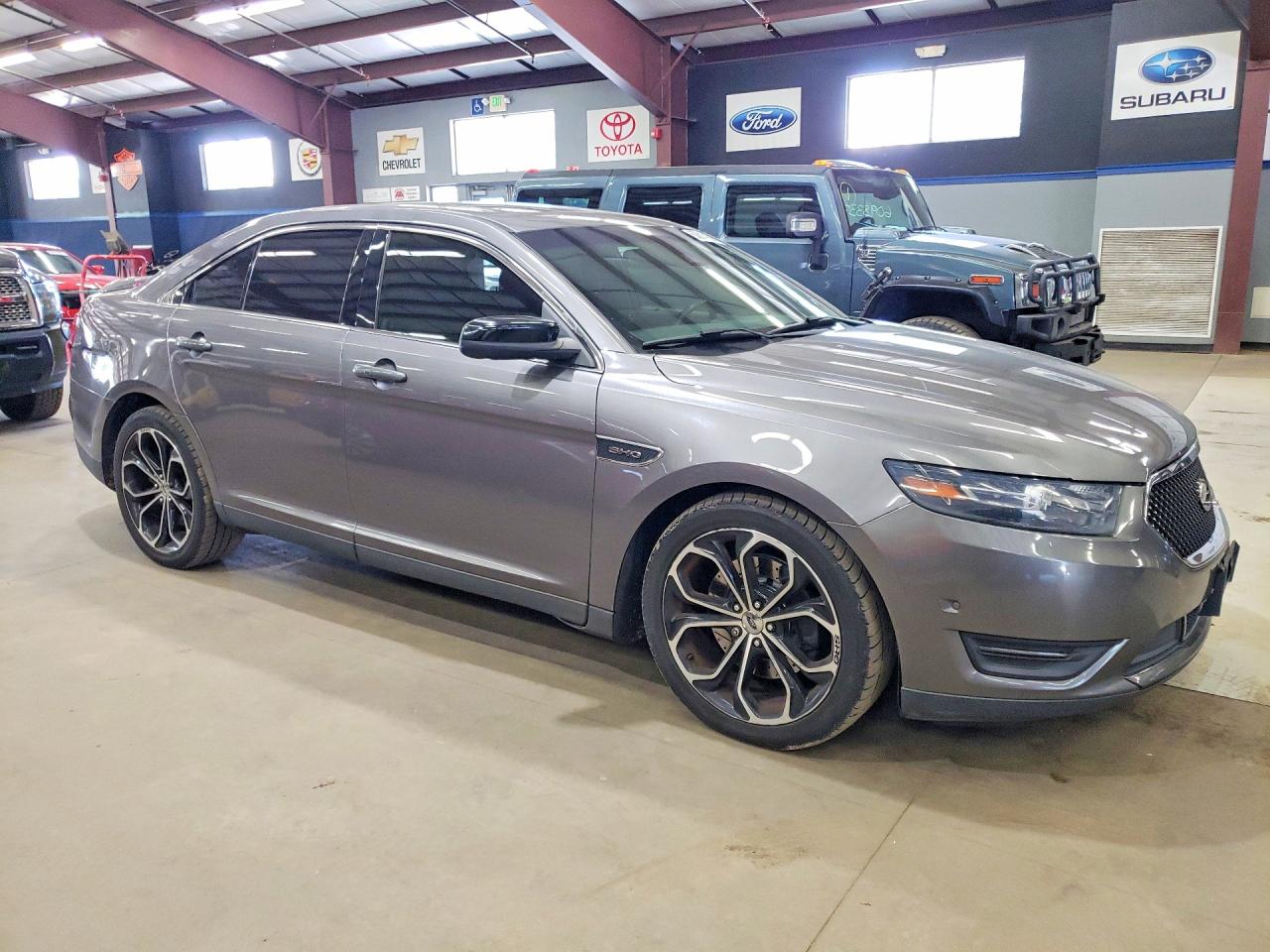 2013 Ford Taurus Sho Gray vin: 1FAHP2KT6DG211773