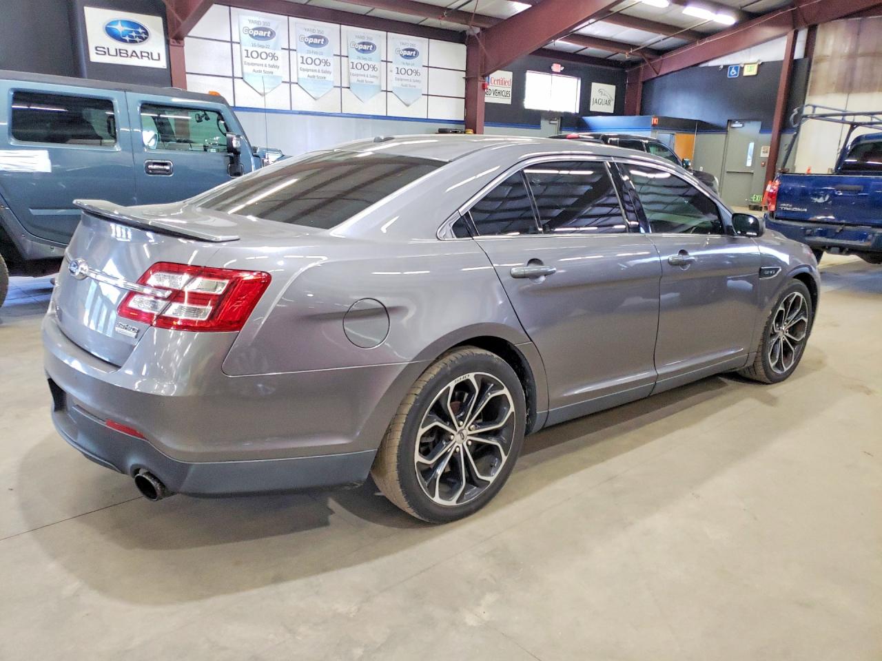 2013 Ford Taurus Sho Gray vin: 1FAHP2KT6DG211773