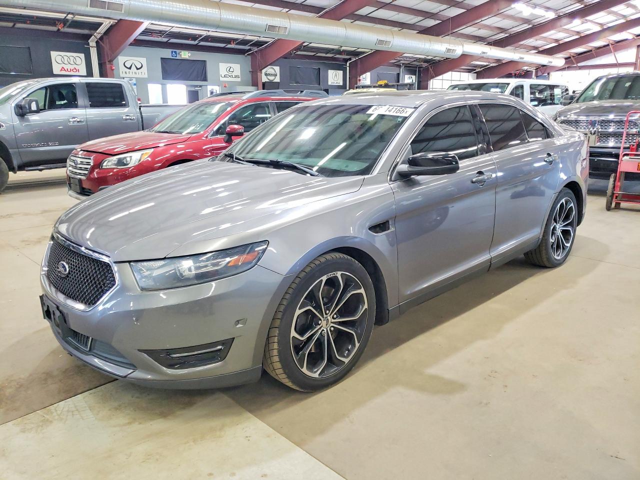 2013 Ford Taurus Sho Gray vin: 1FAHP2KT6DG211773