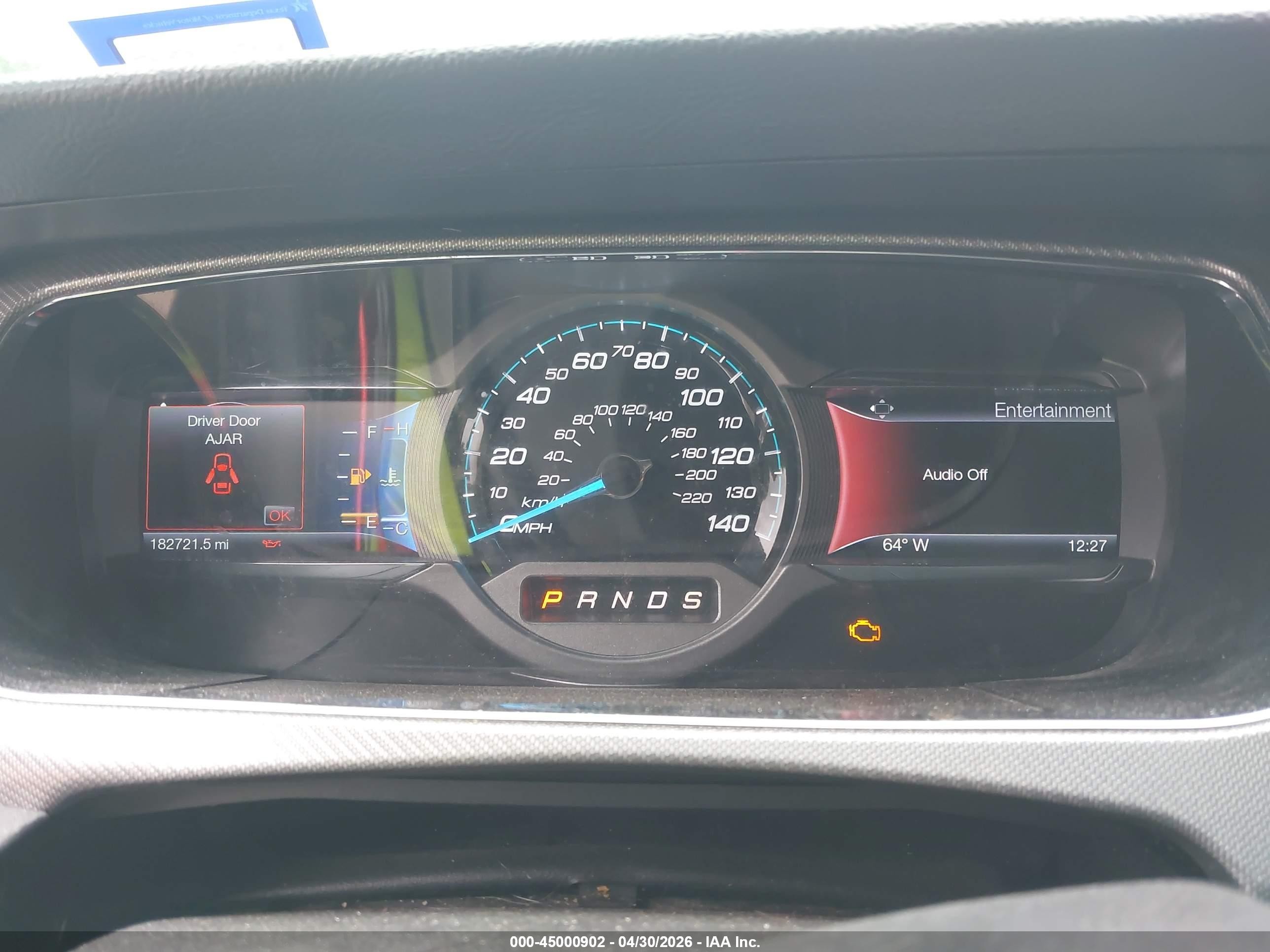 2014 Ford Taurus Sho Red vin: 1FAHP2KT6EG115093