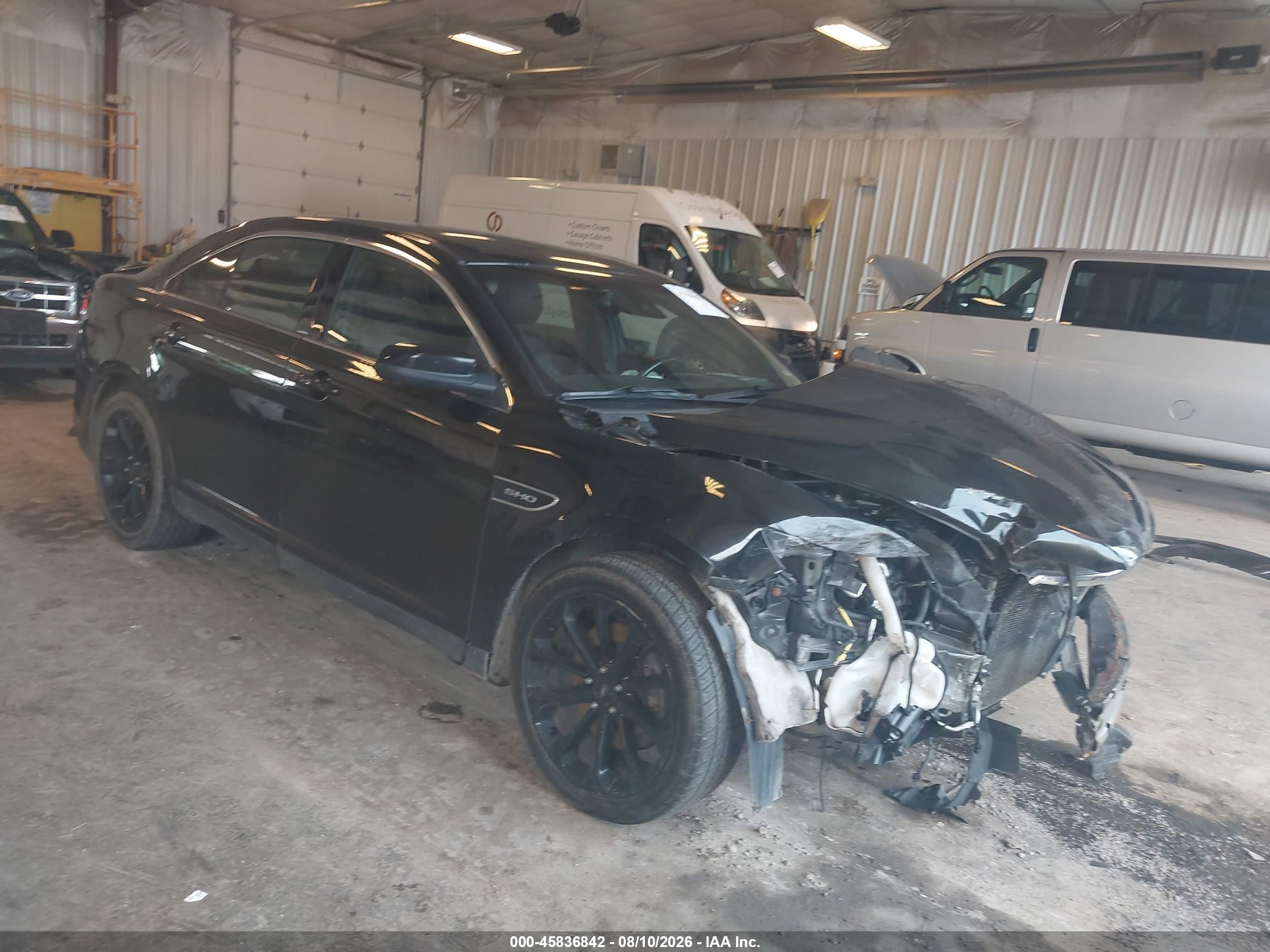 2014 Ford Taurus Sho Black vin: 1FAHP2KT6EG125459
