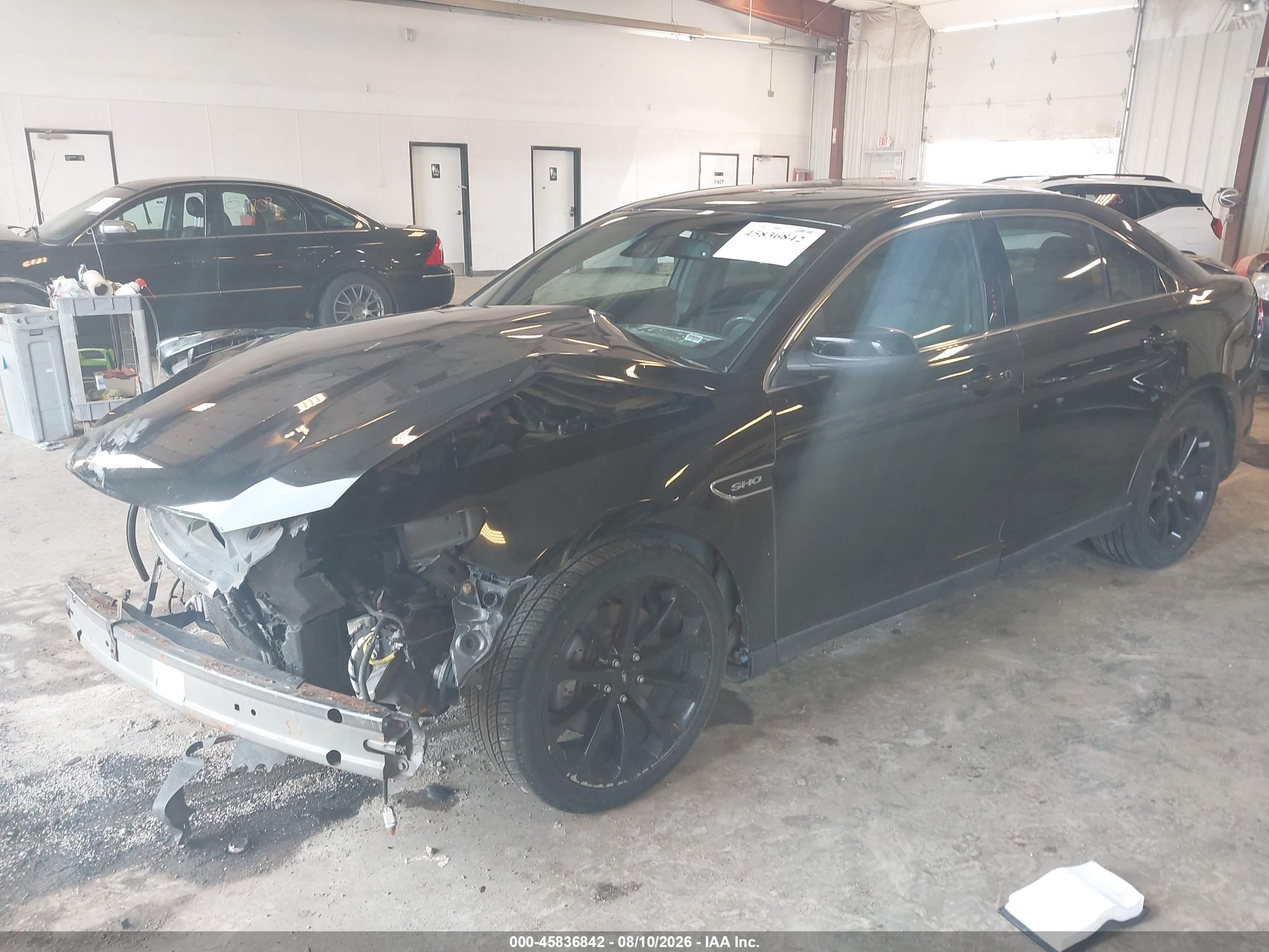 2014 Ford Taurus Sho Black vin: 1FAHP2KT6EG125459