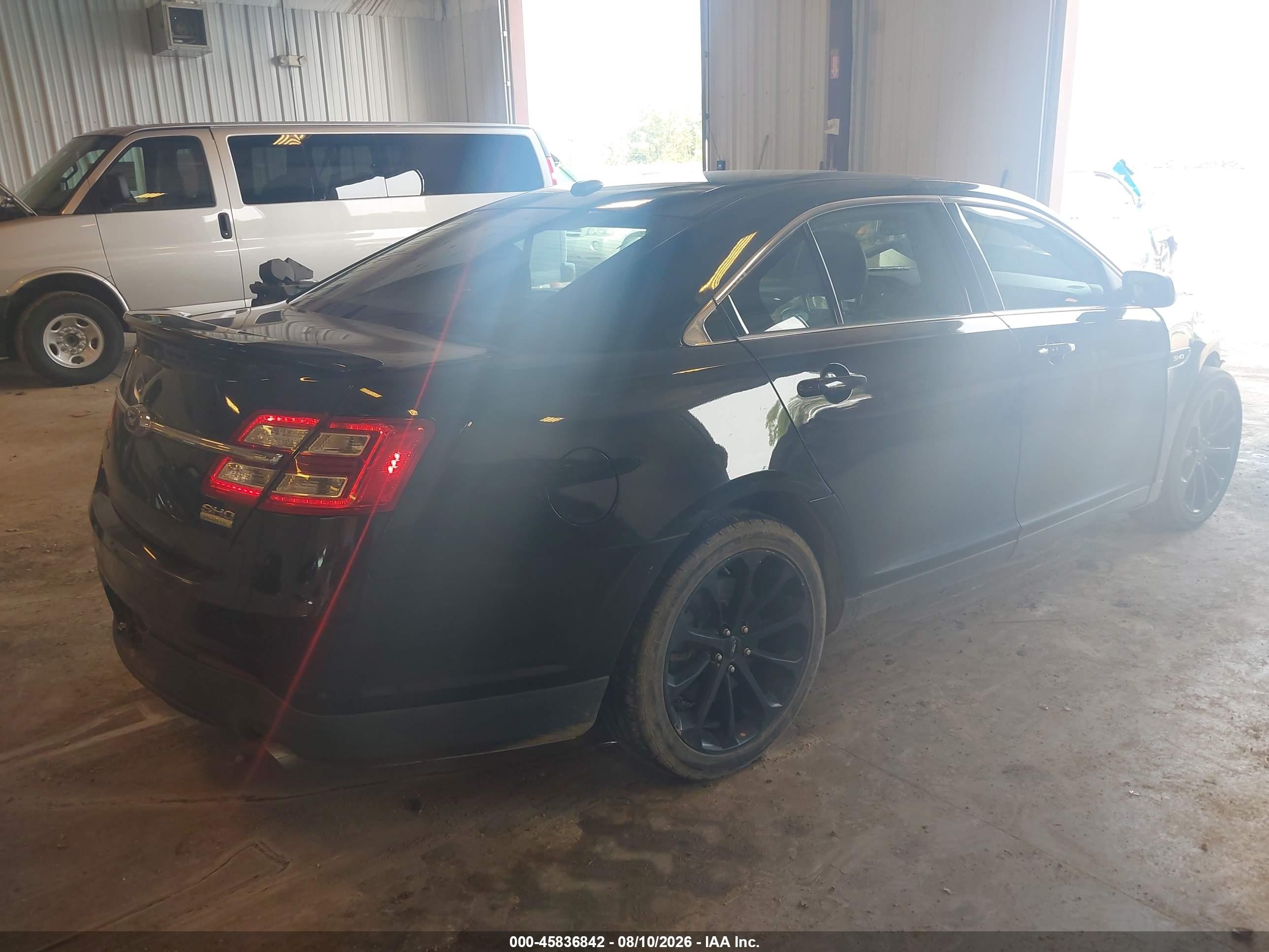 2014 Ford Taurus Sho Black vin: 1FAHP2KT6EG125459