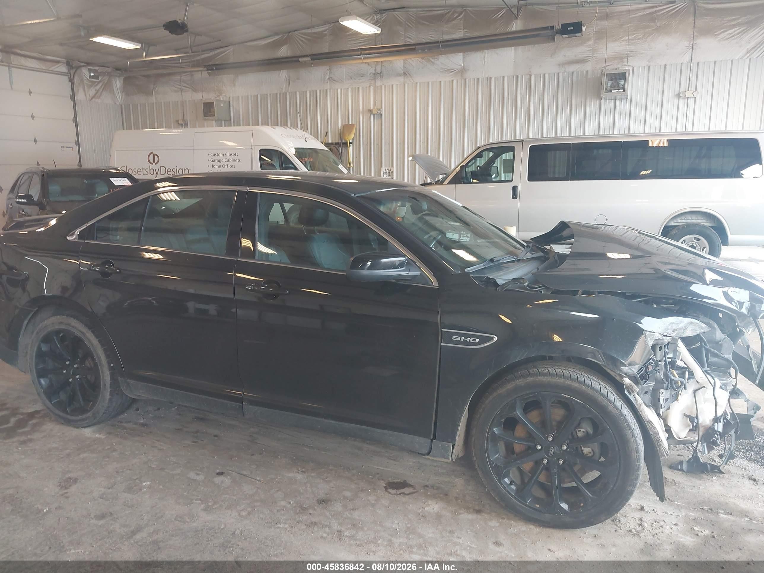 2014 Ford Taurus Sho Black vin: 1FAHP2KT6EG125459