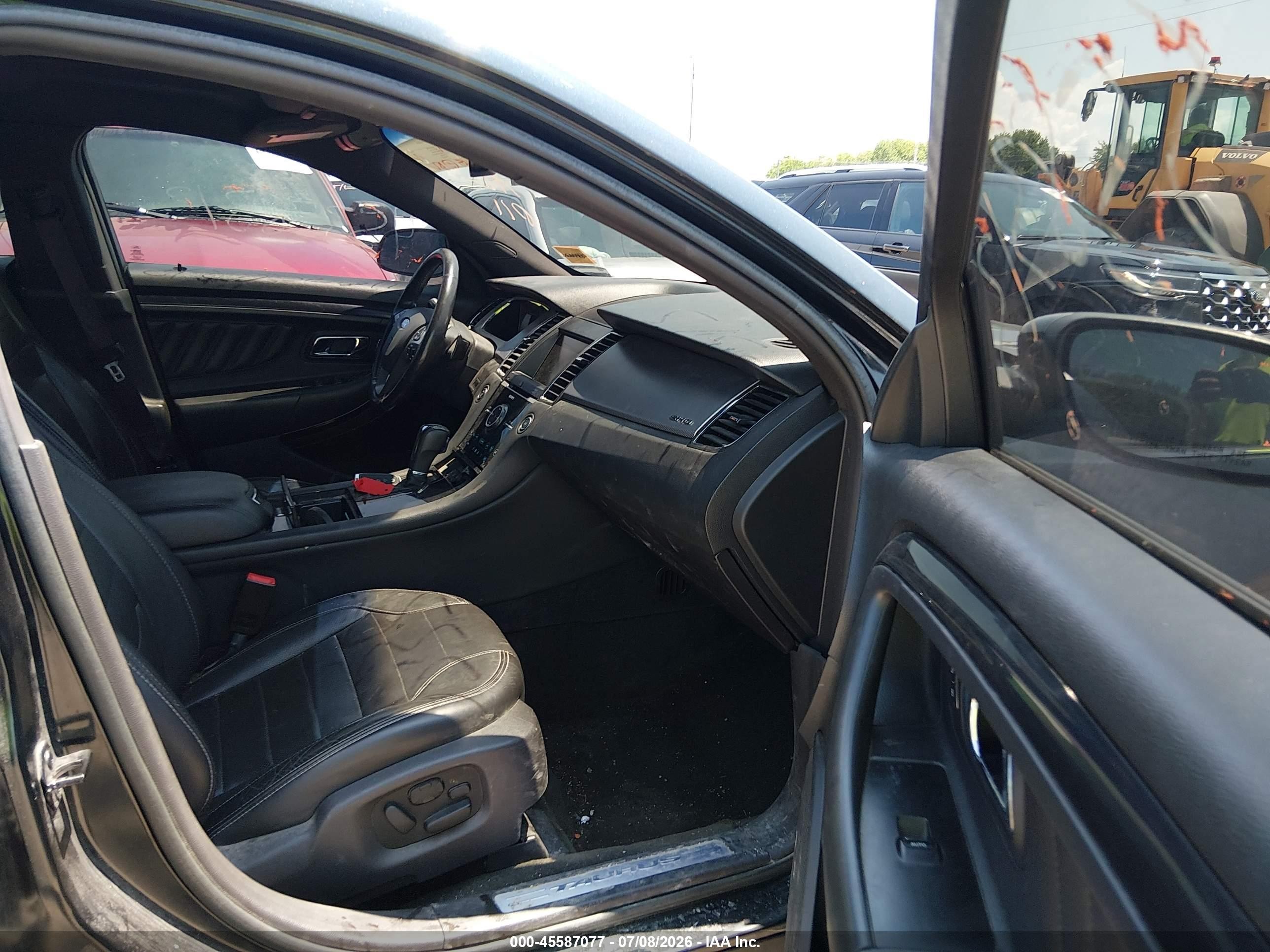 2014 Ford Taurus Sho Black vin: 1FAHP2KT6EG128782