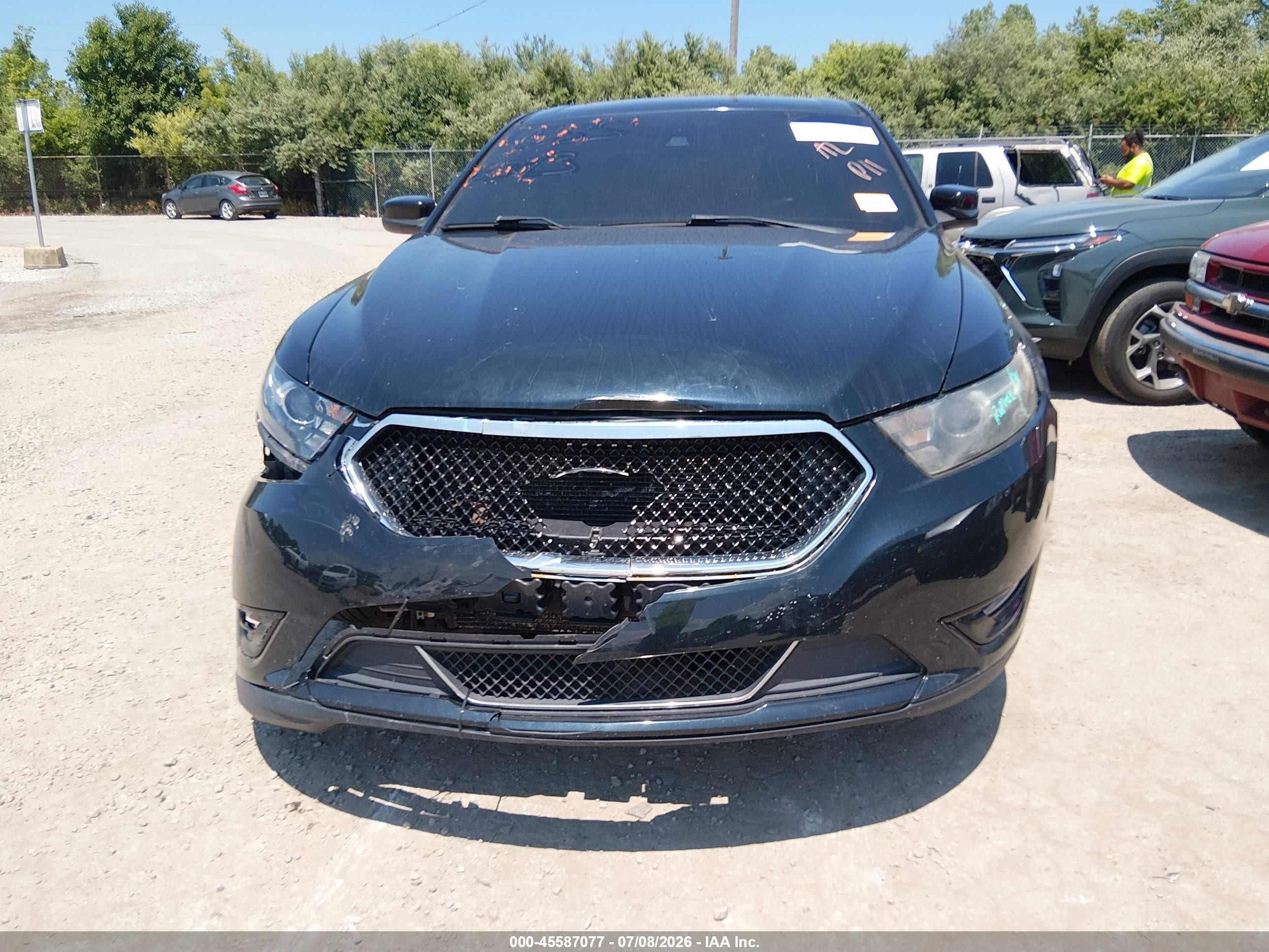2014 Ford Taurus Sho Black vin: 1FAHP2KT6EG128782