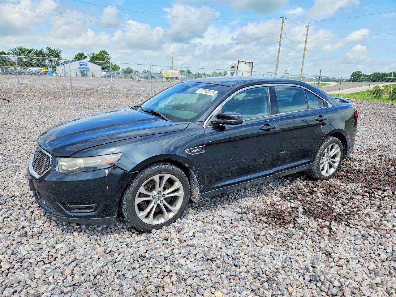 2014 Ford Taurus Sho Black vin: 1FAHP2KT6EG138826