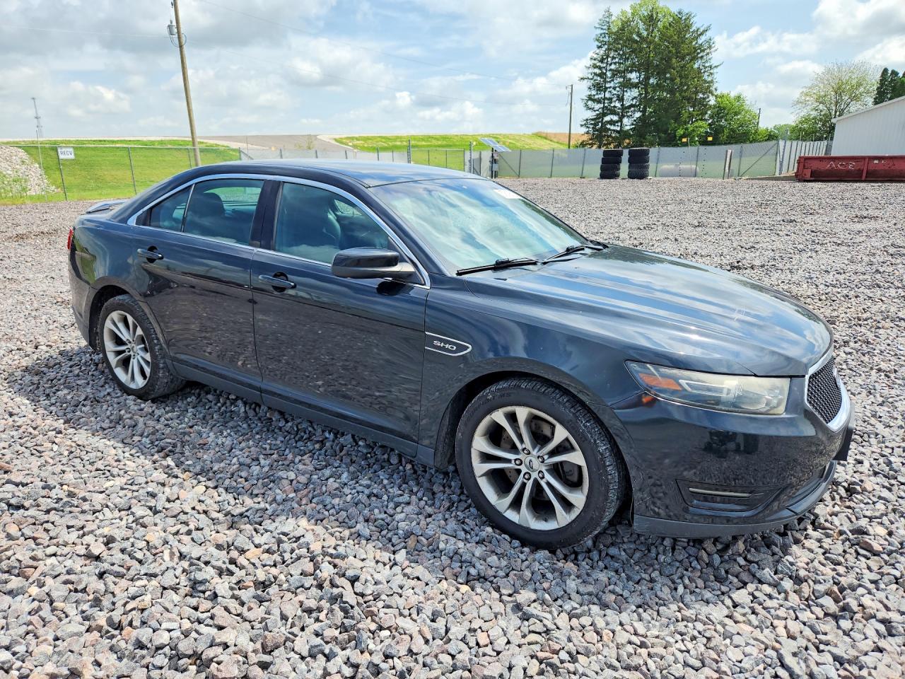 2014 Ford Taurus Sho Black vin: 1FAHP2KT6EG138826