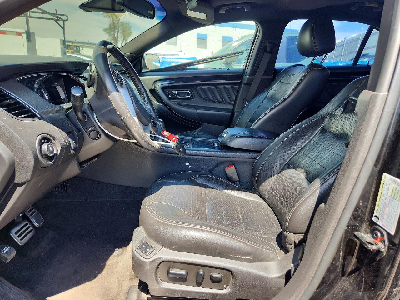 2015 Ford Taurus Sho Black vin: 1FAHP2KT6FG118058