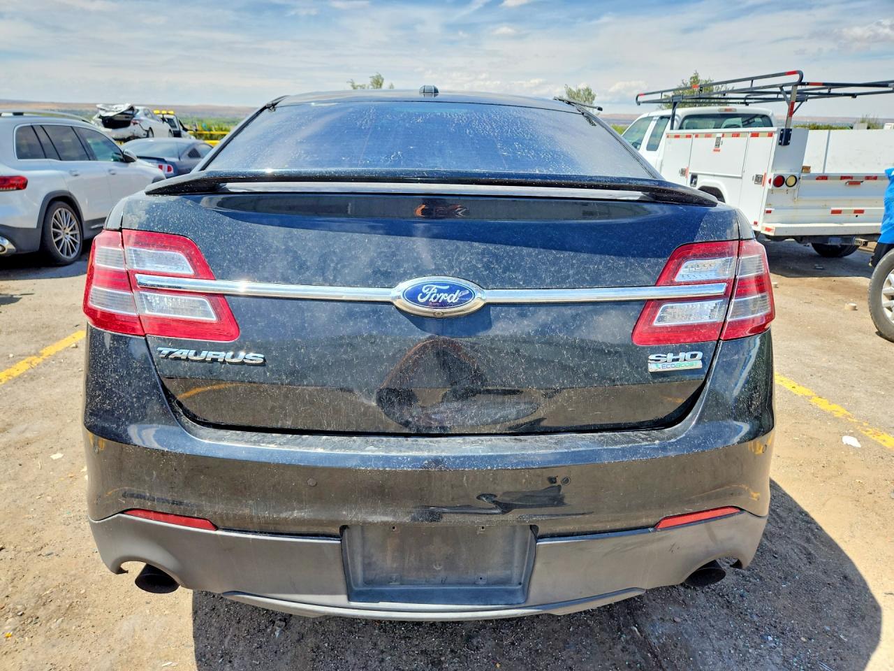 2015 Ford Taurus Sho Black vin: 1FAHP2KT6FG118058