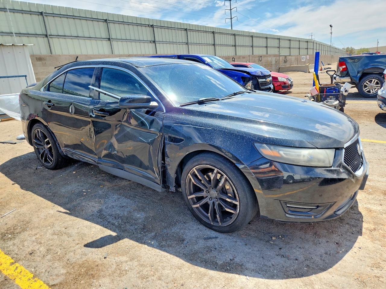 2015 Ford Taurus Sho Black vin: 1FAHP2KT6FG118058