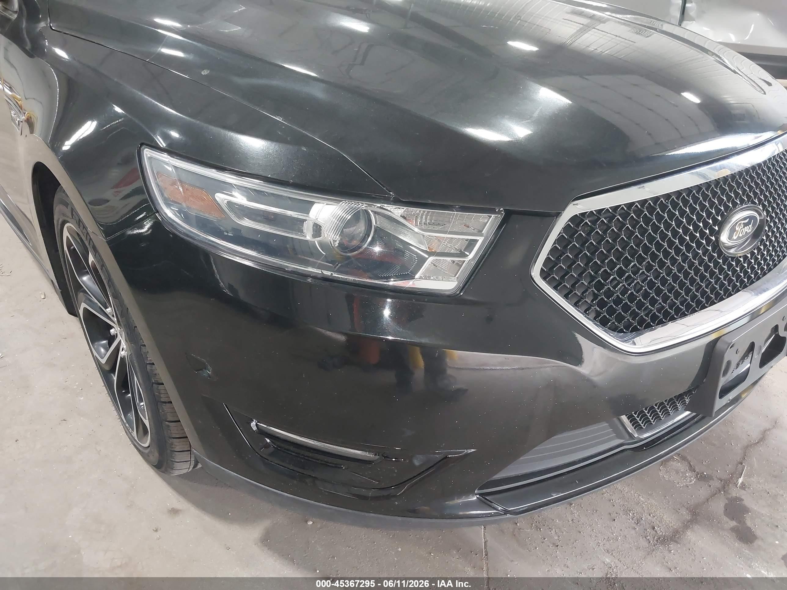 2015 Ford Taurus Sho Gray vin: 1FAHP2KT6FG137418