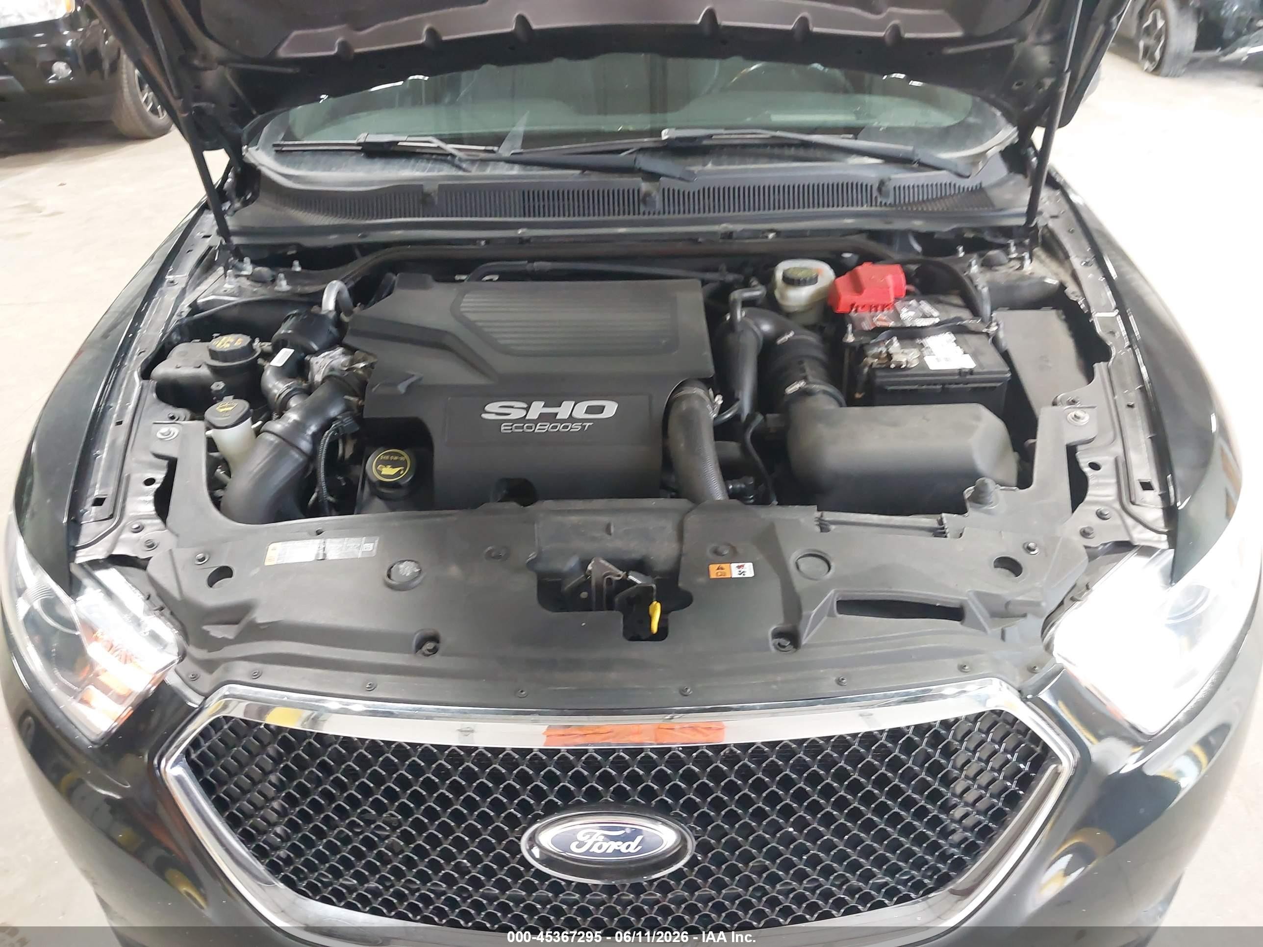 2015 Ford Taurus Sho Gray vin: 1FAHP2KT6FG137418