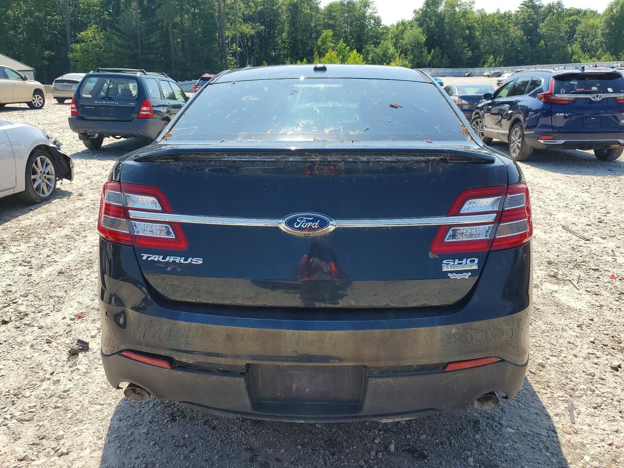 2014 Ford Taurus Sho Green vin: 1FAHP2KT7EG145980