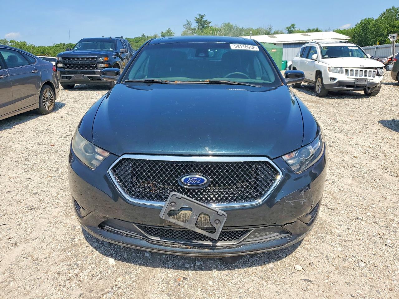 2014 Ford Taurus Sho Green vin: 1FAHP2KT7EG145980
