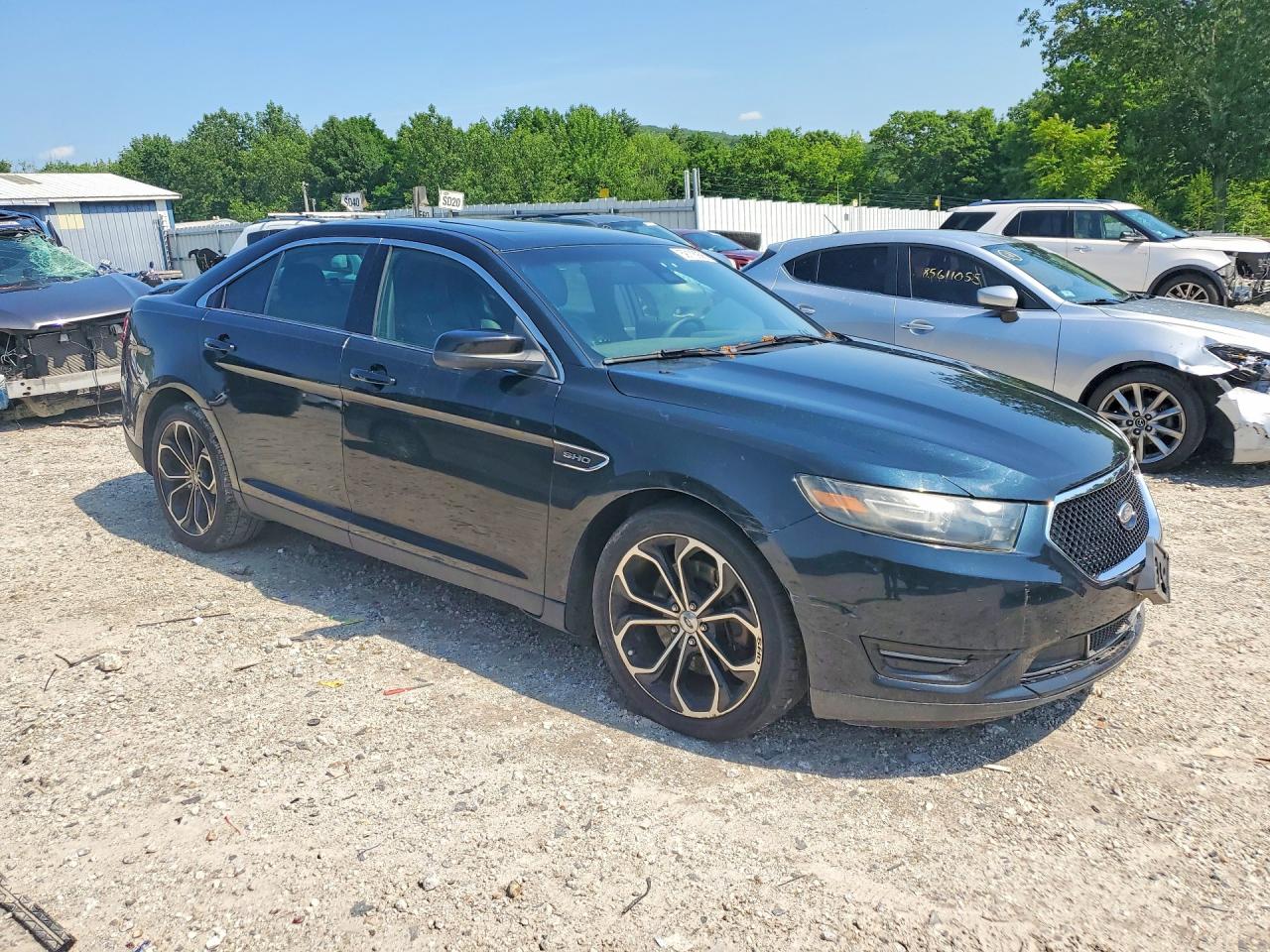 2014 Ford Taurus Sho Green vin: 1FAHP2KT7EG145980