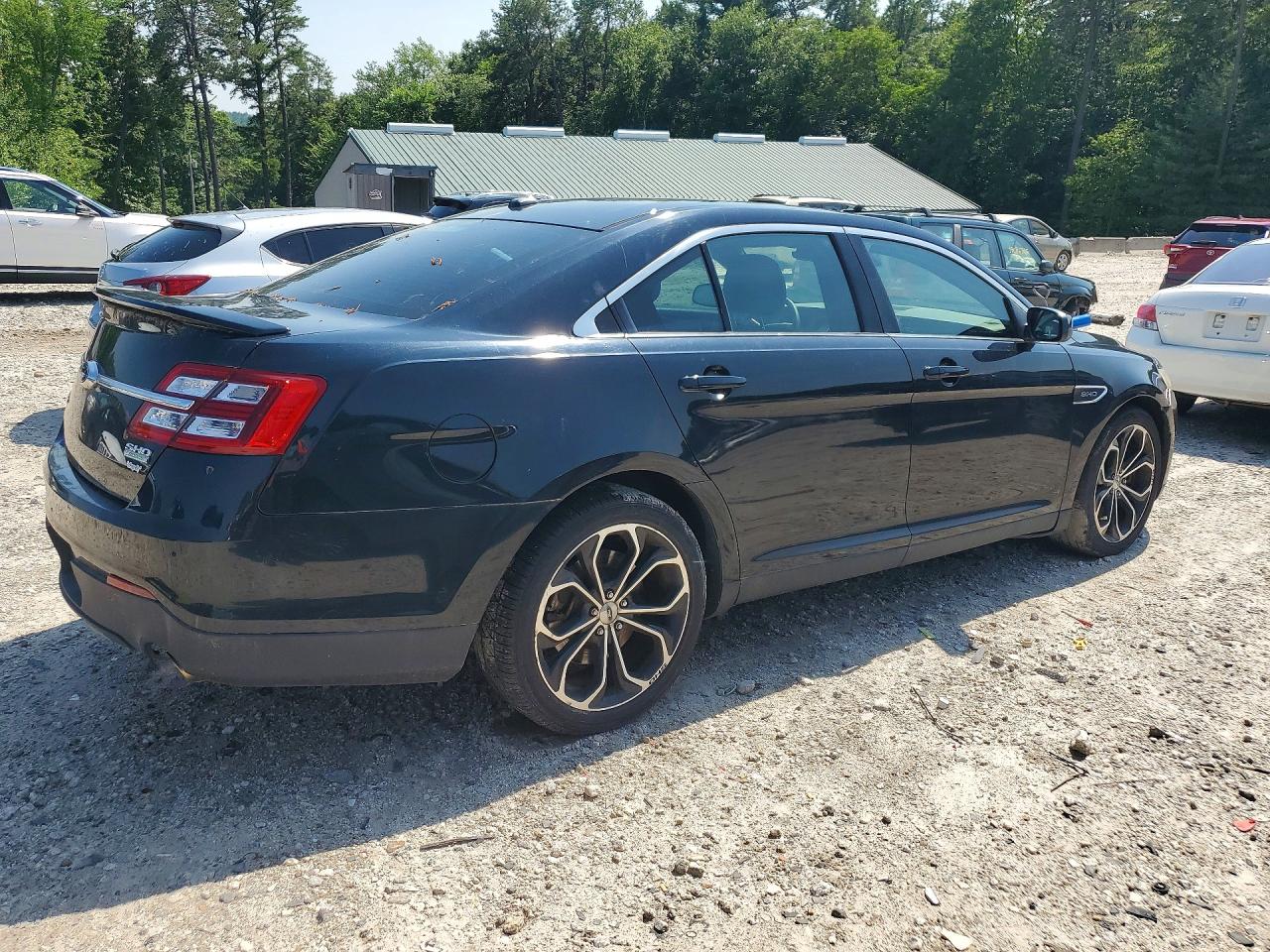 2014 Ford Taurus Sho Green vin: 1FAHP2KT7EG145980