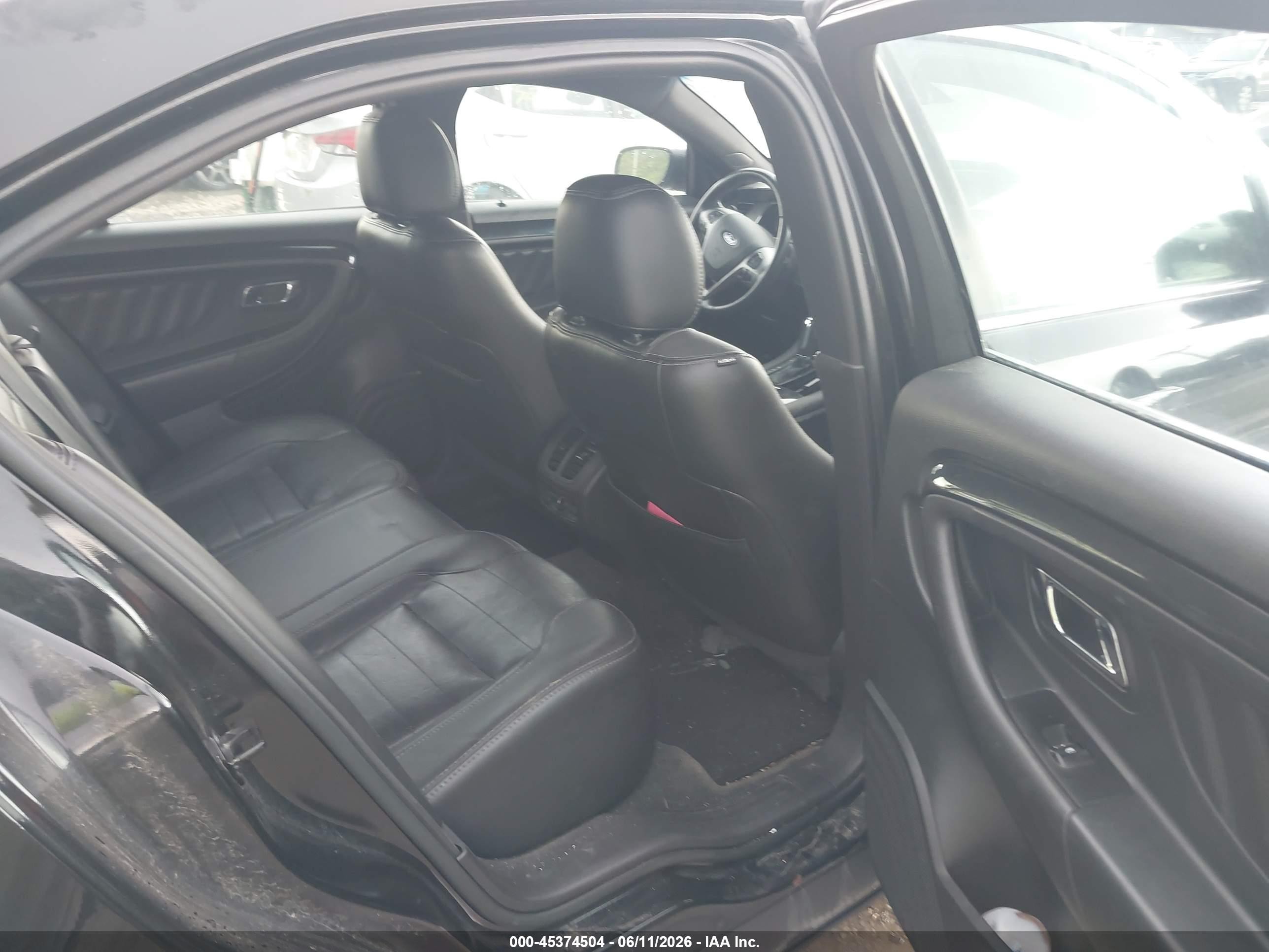 2015 Ford Taurus Sho Black vin: 1FAHP2KT7FG100295