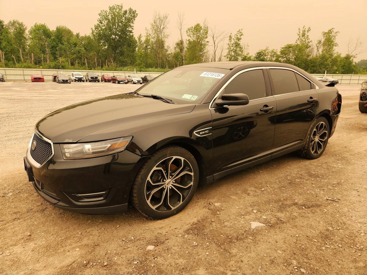 2015 Ford Taurus Sho Black vin: 1FAHP2KT7FG114262