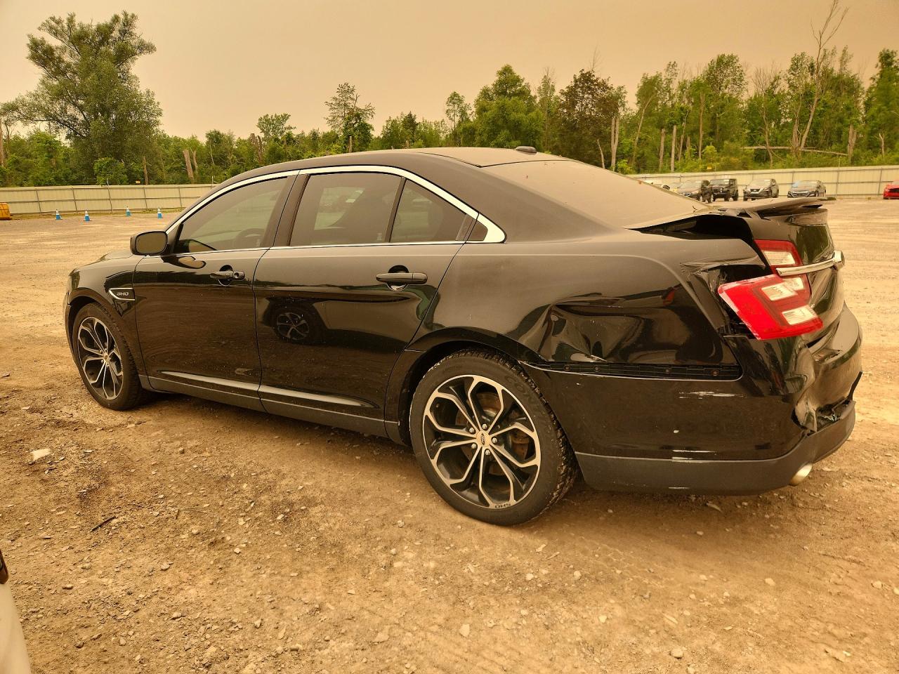 2015 Ford Taurus Sho Black vin: 1FAHP2KT7FG114262
