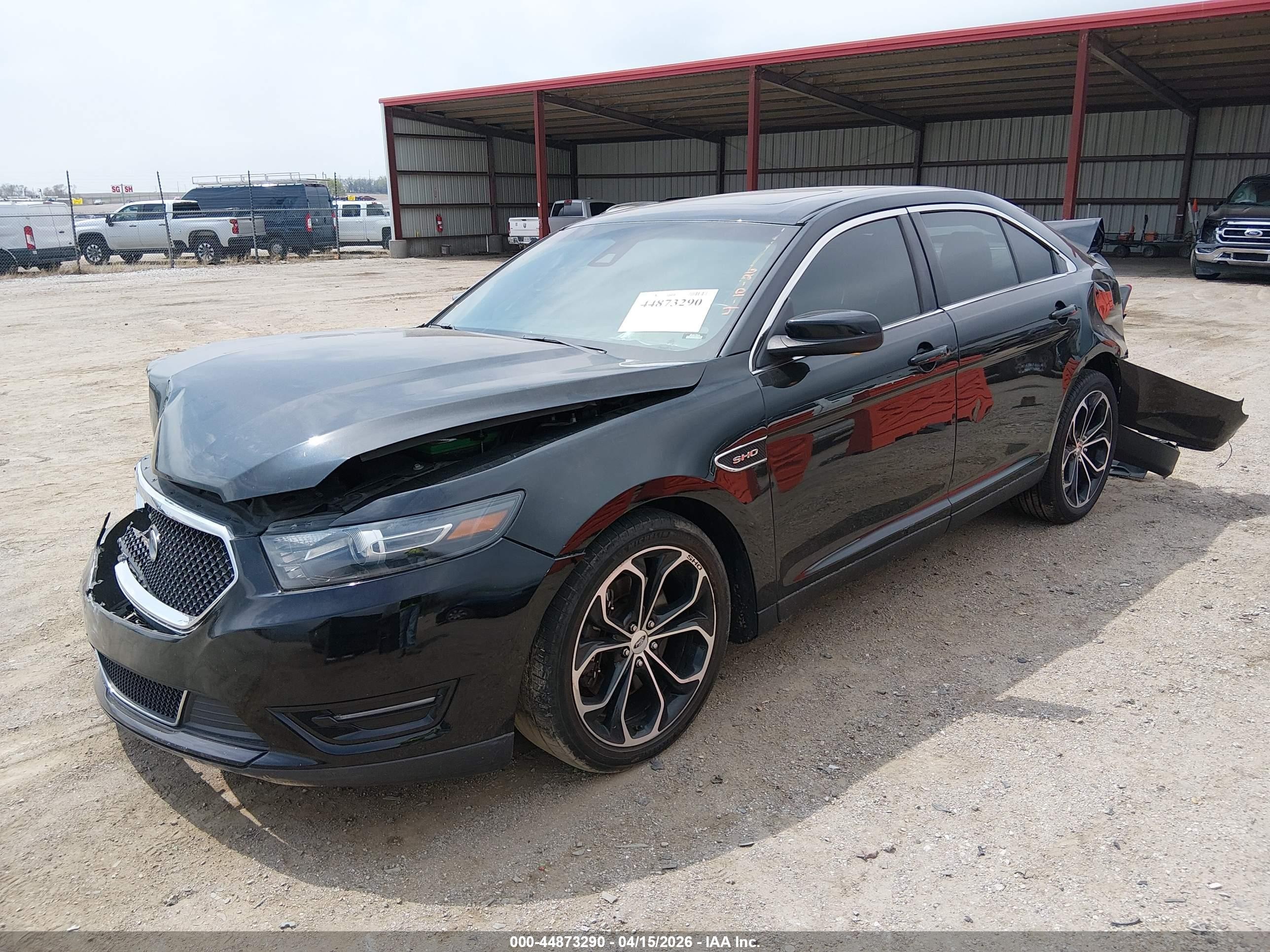 2015 Ford Taurus Sho Black vin: 1FAHP2KT7FG179953