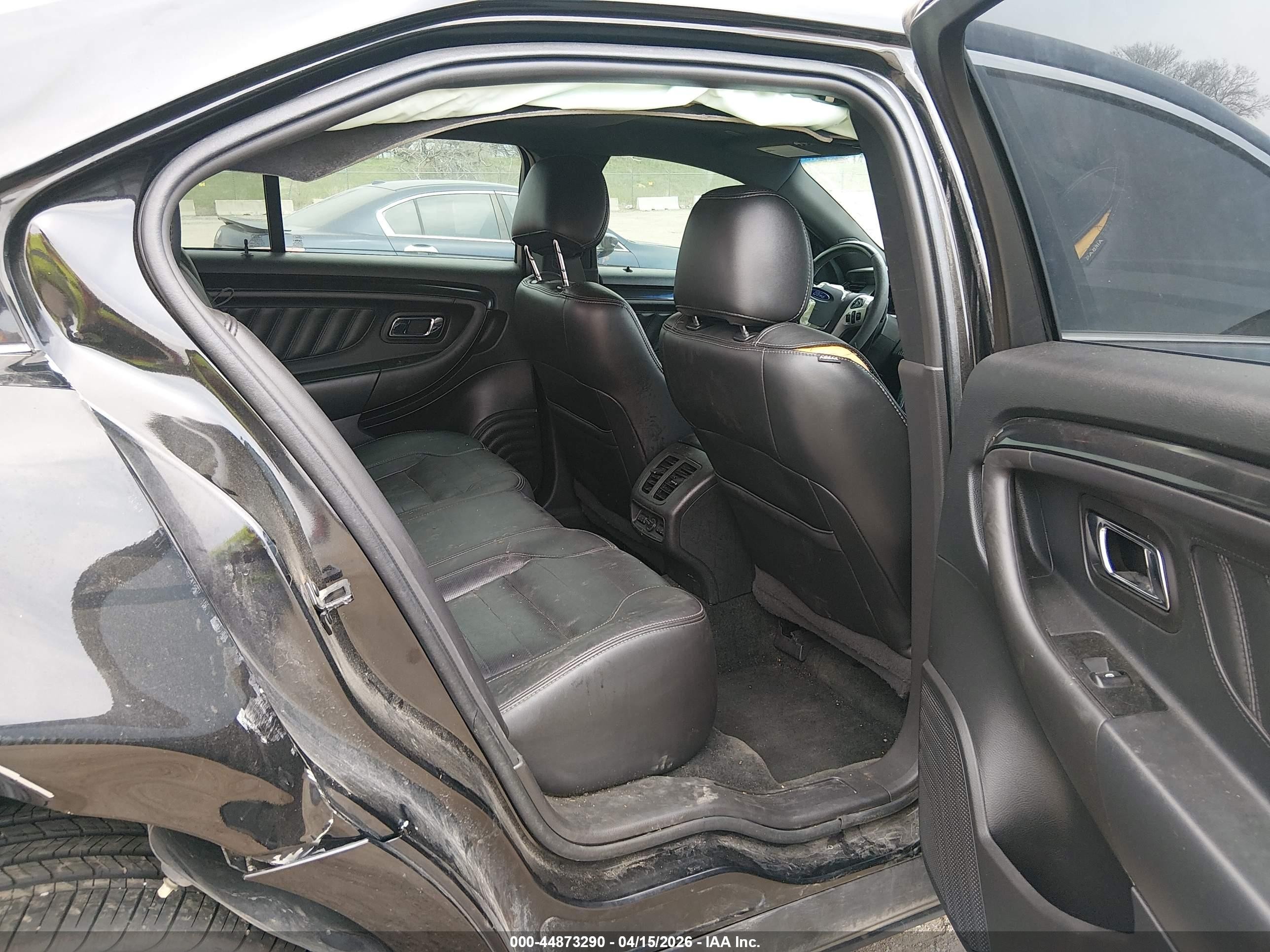 2015 Ford Taurus Sho Black vin: 1FAHP2KT7FG179953