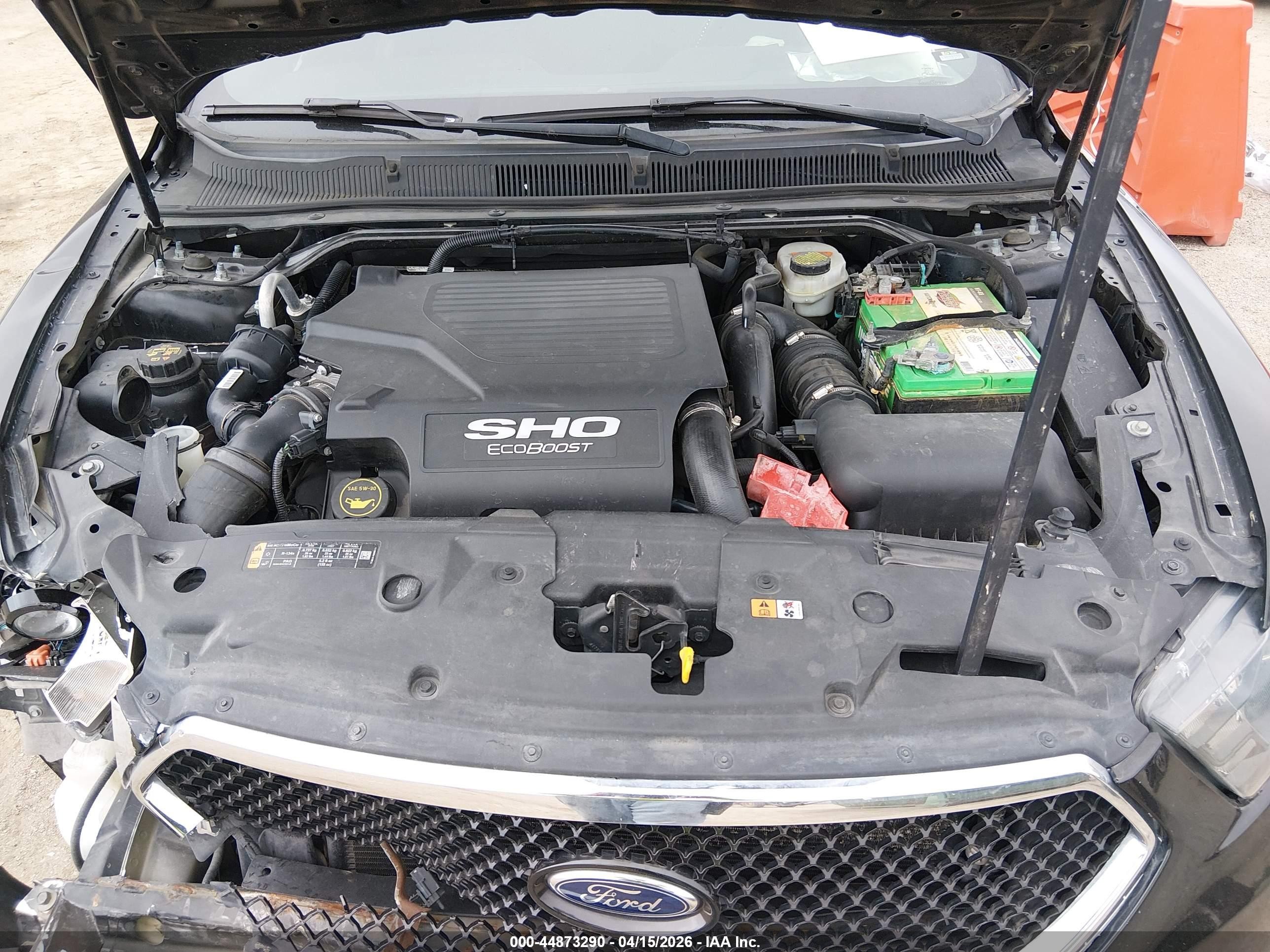 2015 Ford Taurus Sho Black vin: 1FAHP2KT7FG179953