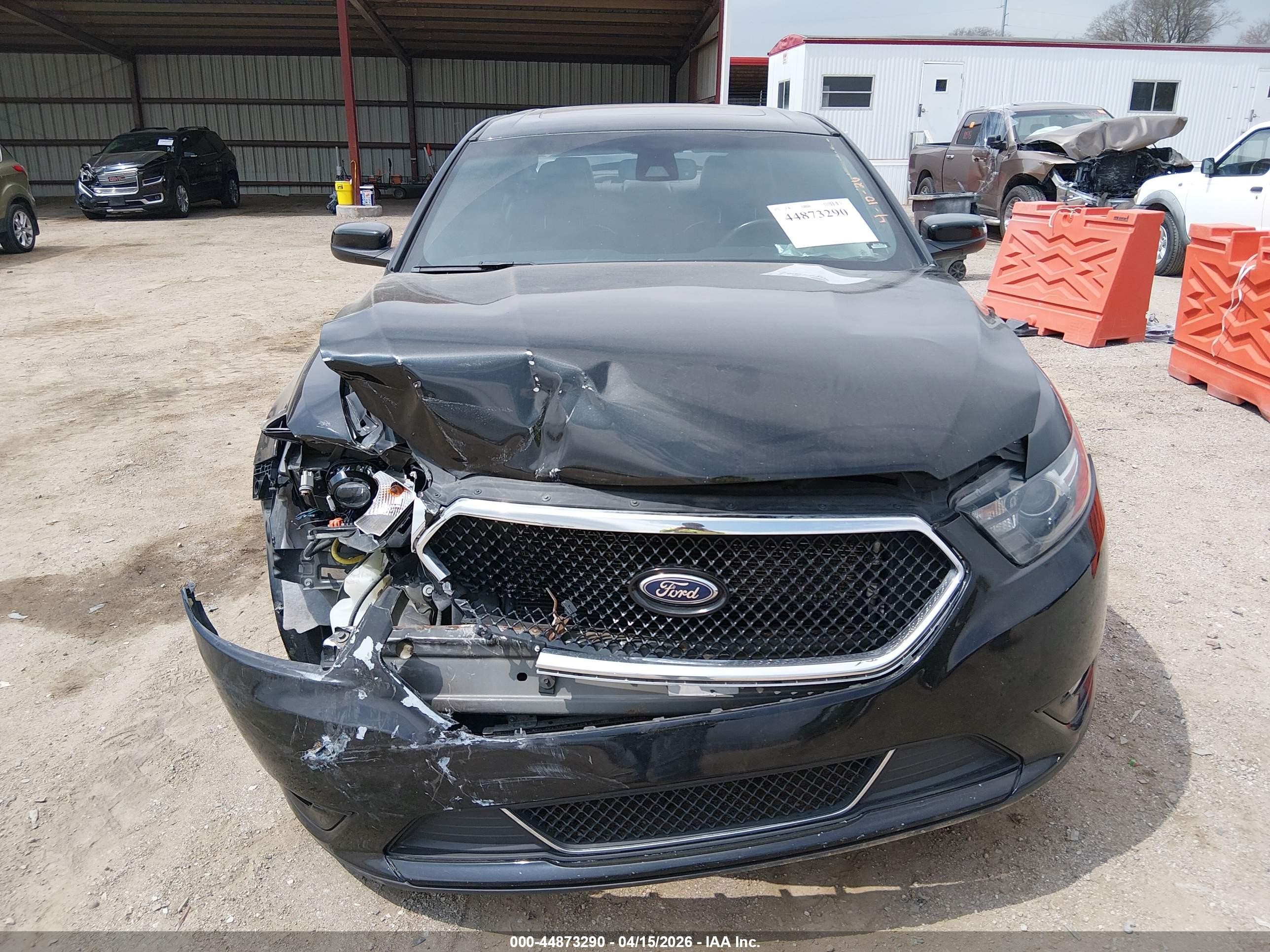 2015 Ford Taurus Sho Black vin: 1FAHP2KT7FG179953