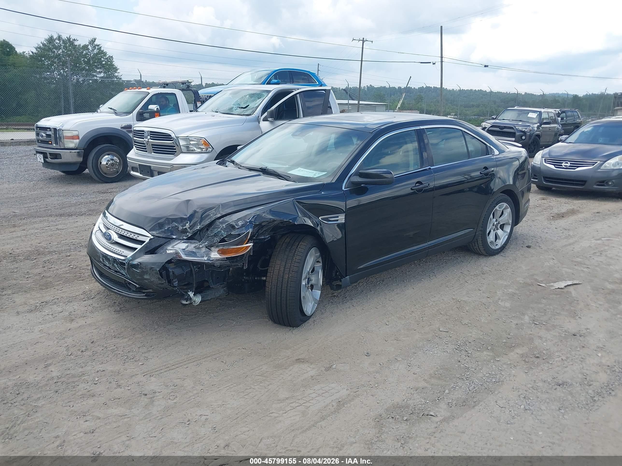 2011 Ford Taurus Sho Black vin: 1FAHP2KT8BG140251