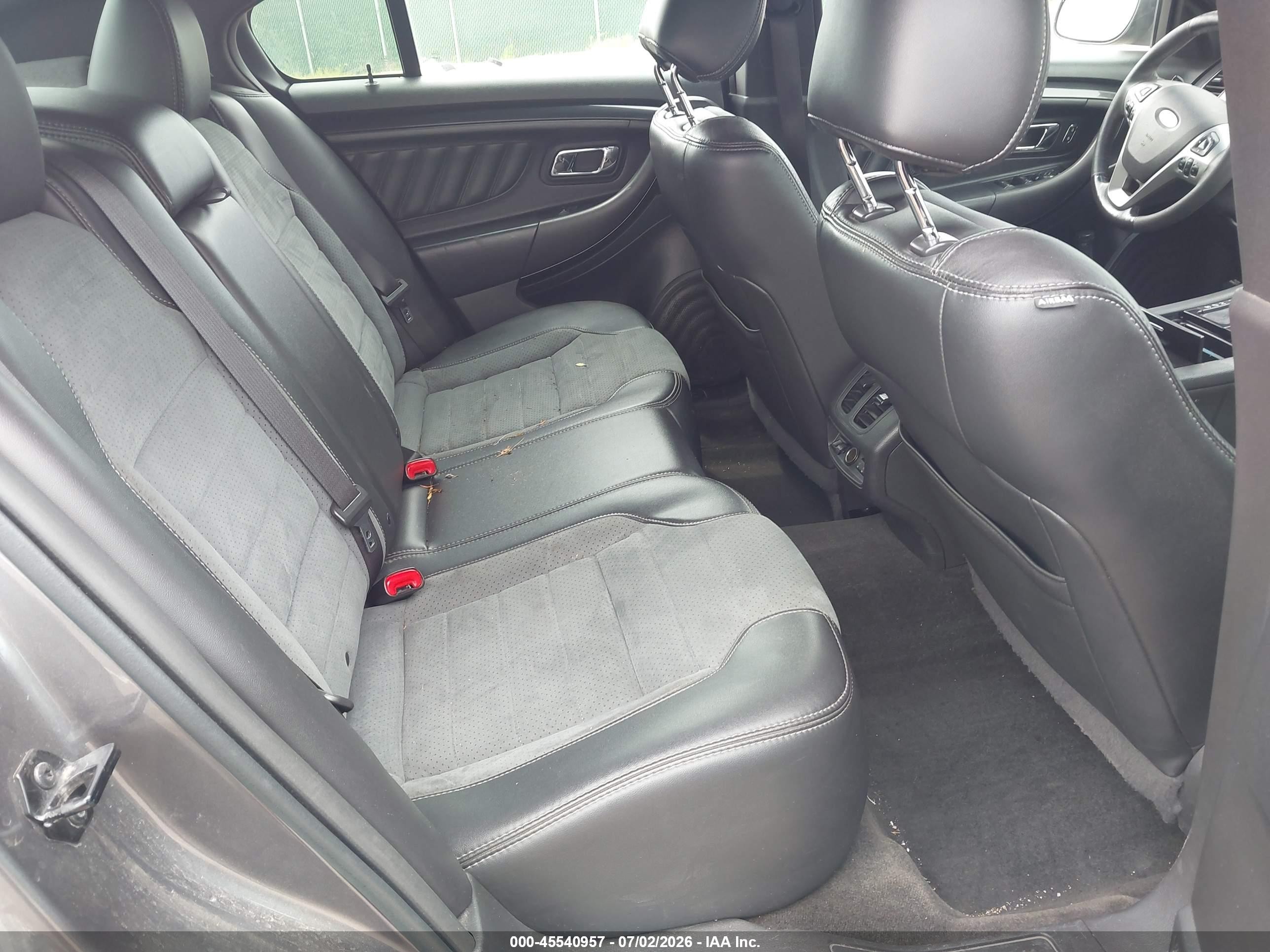 2013 Ford Taurus Sho Gray vin: 1FAHP2KT8DG155805