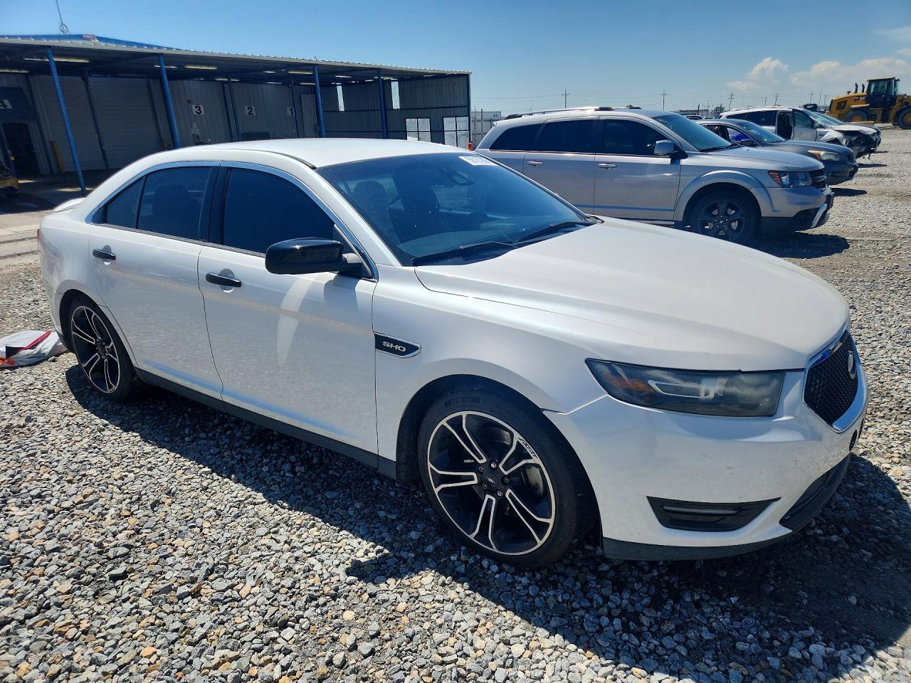 2014 Ford Taurus Sho White vin: 1FAHP2KT8EG129383