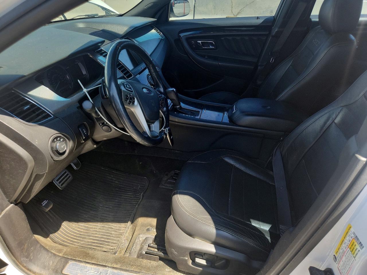 2014 Ford Taurus Sho White vin: 1FAHP2KT8EG129383