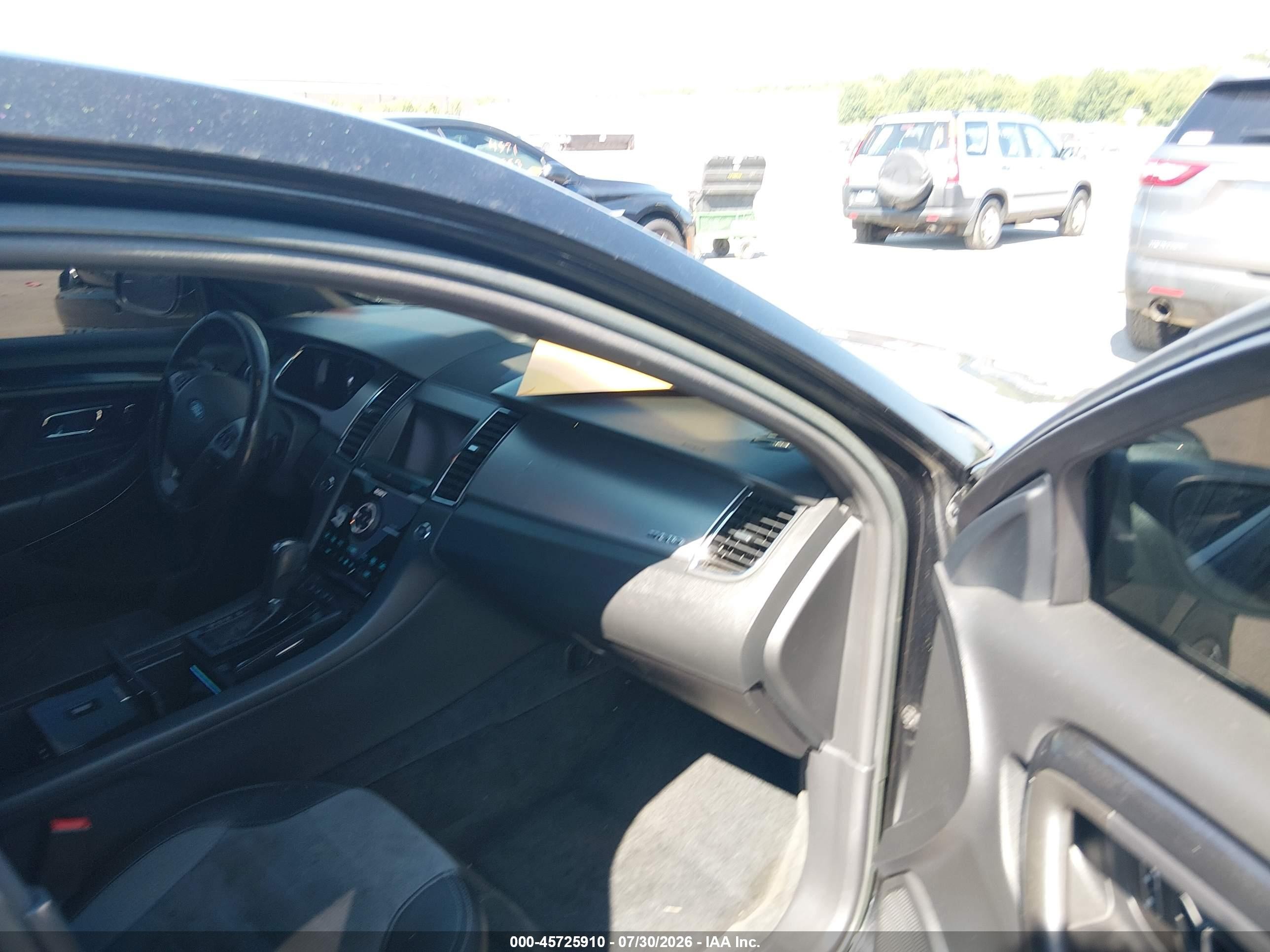 2015 Ford Taurus Sho Black vin: 1FAHP2KT8FG128588