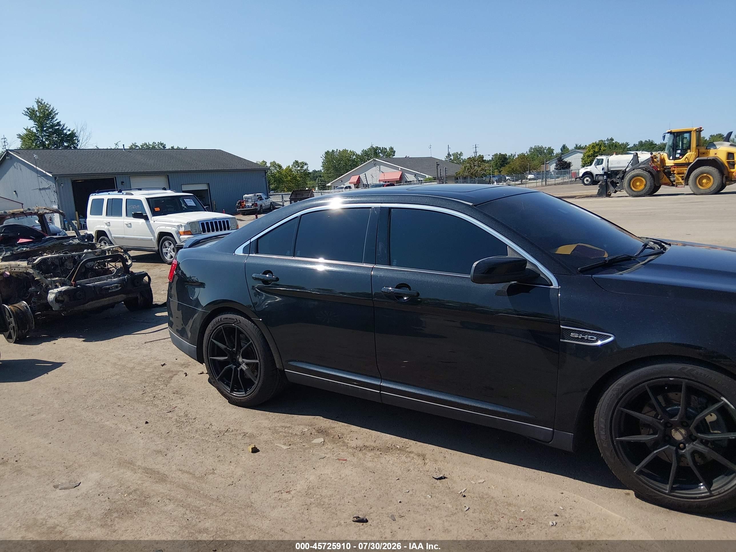 2015 Ford Taurus Sho Black vin: 1FAHP2KT8FG128588
