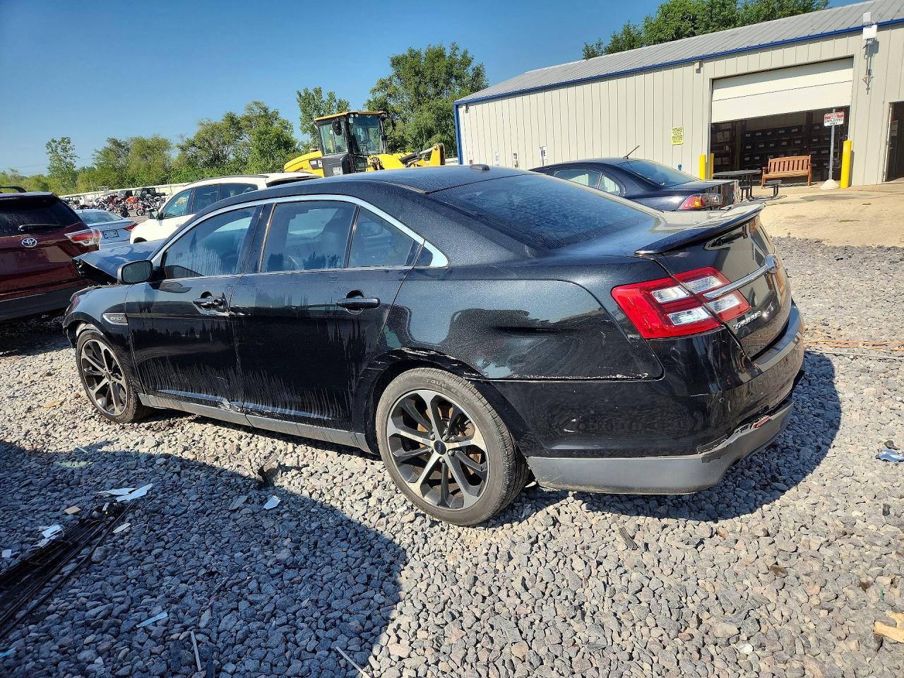2015 Ford Taurus Sho Черный vin: 1FAHP2KT8FG156469