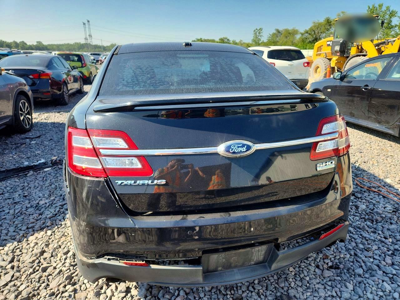 2015 Ford Taurus Sho Черный vin: 1FAHP2KT8FG156469