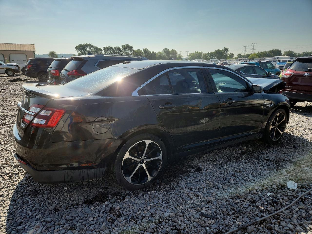 2015 Ford Taurus Sho Черный vin: 1FAHP2KT8FG156469