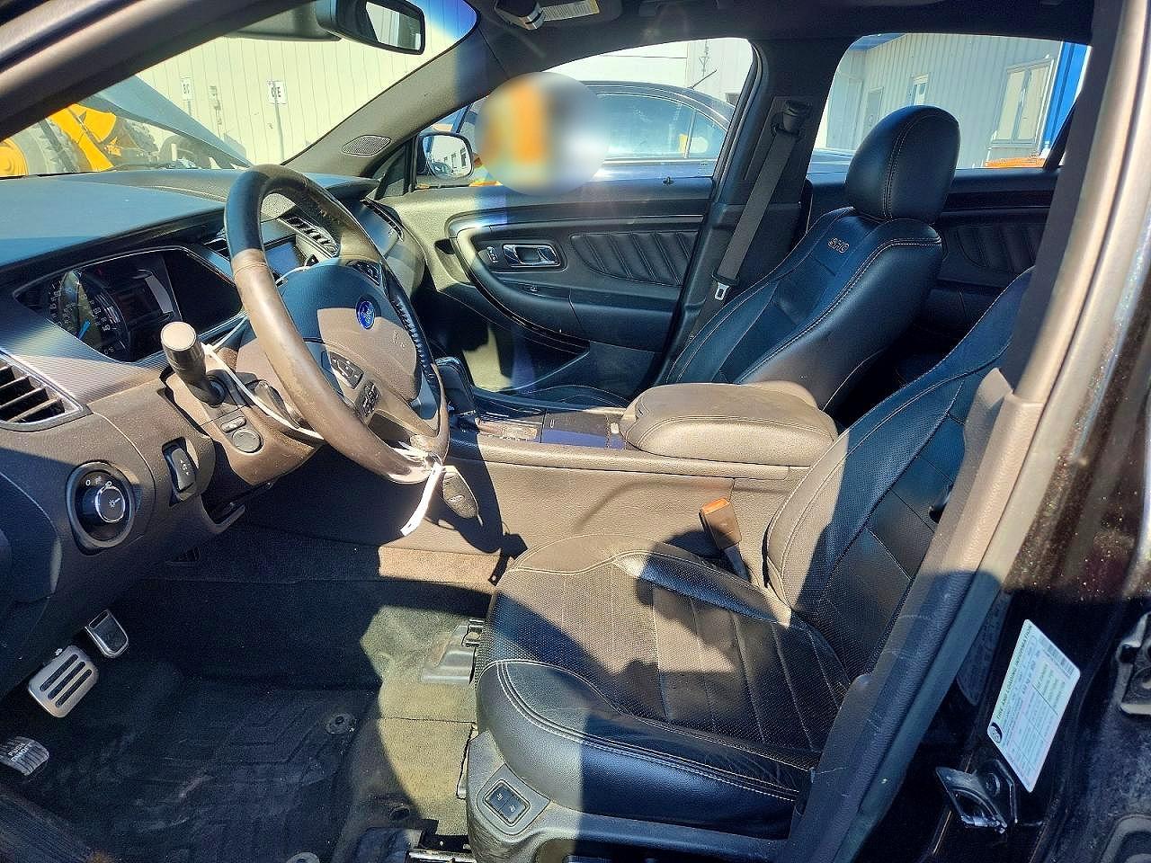 2015 Ford Taurus Sho Черный vin: 1FAHP2KT8FG156469