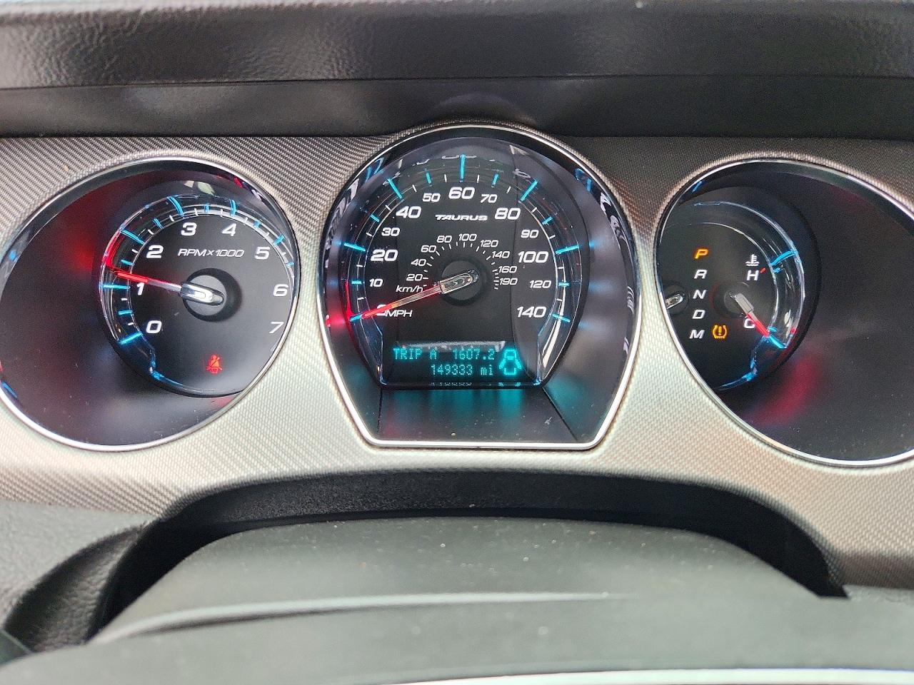 2011 Ford Taurus Sho Black vin: 1FAHP2KT9BG188129