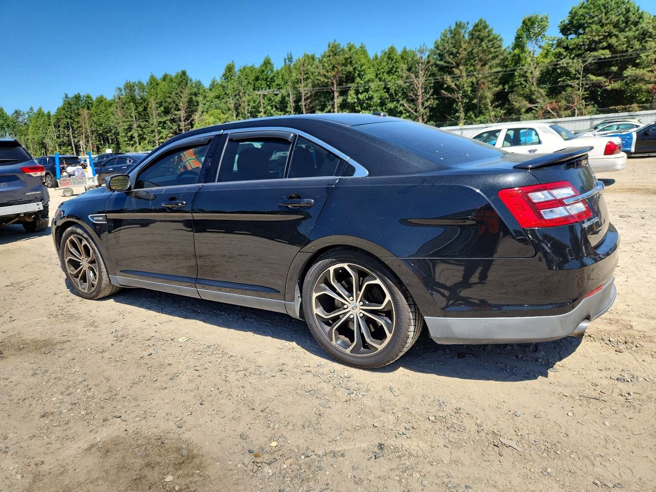 2013 Ford Taurus Sho Black vin: 1FAHP2KT9DG137717