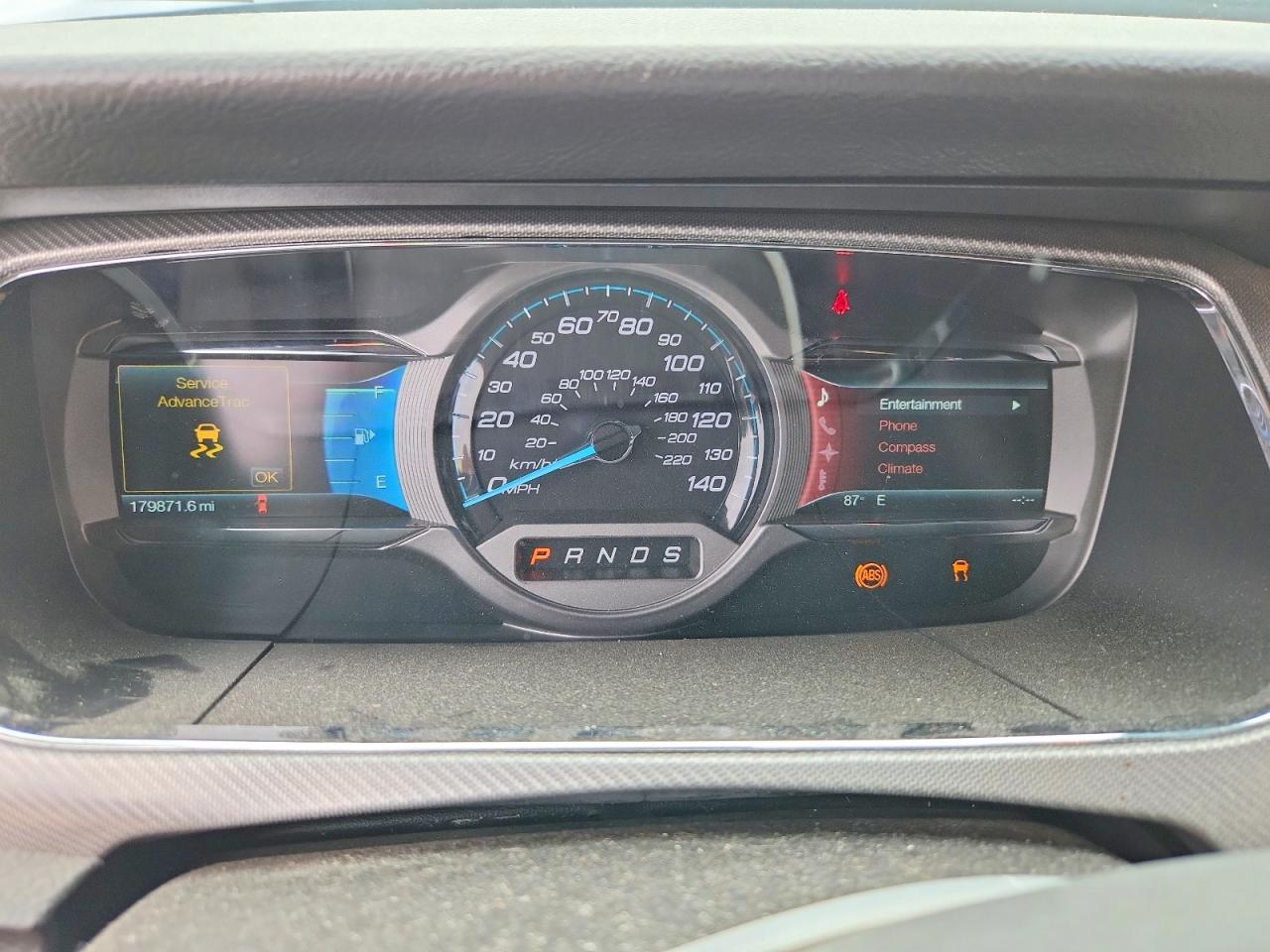 2013 Ford Taurus Sho Blue vin: 1FAHP2KT9DG170667