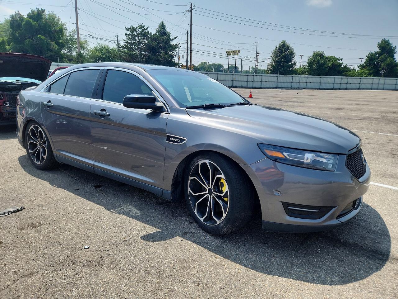 2013 Ford Taurus Sho Серый vin: 1FAHP2KT9DG171902