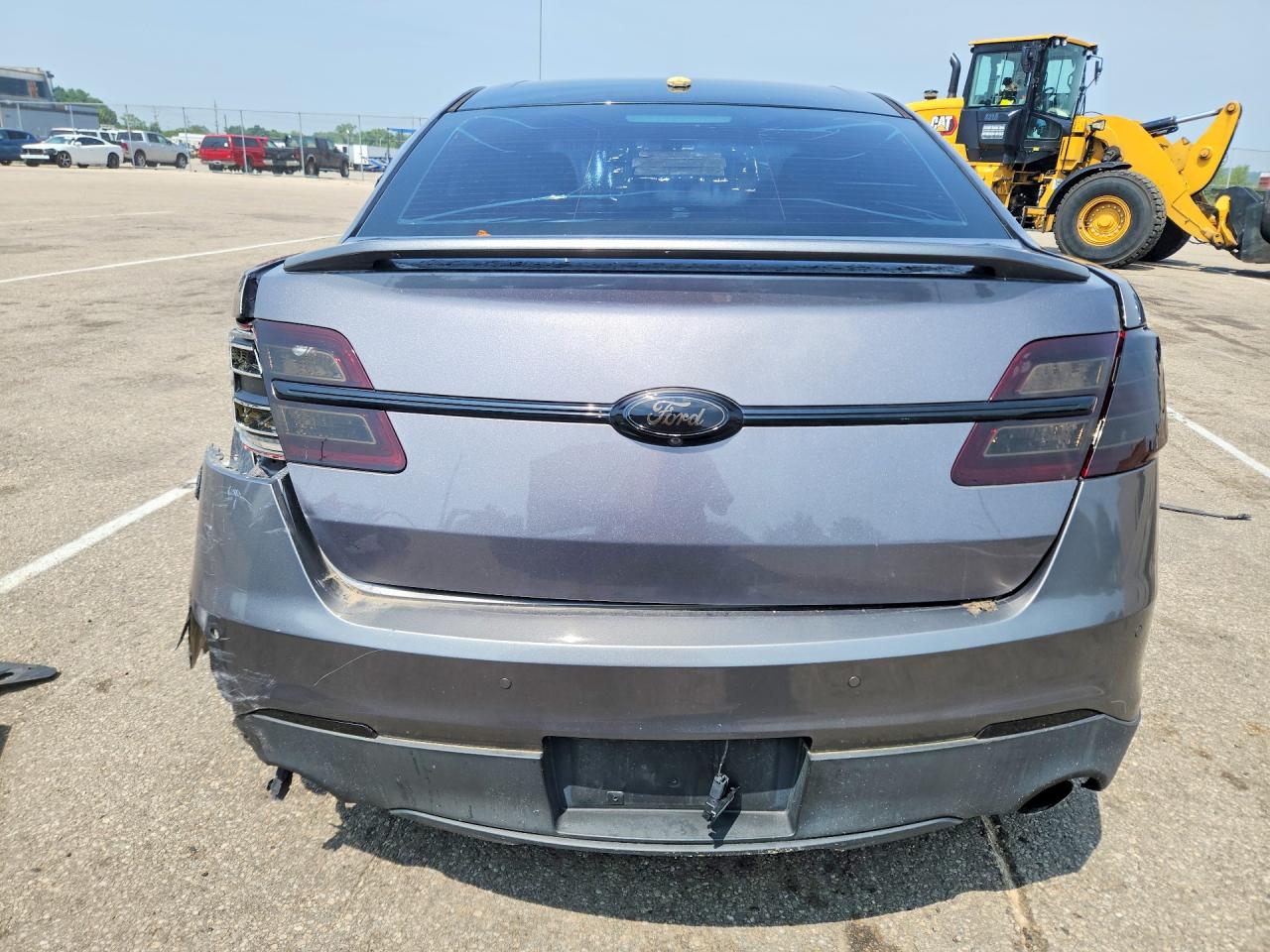2013 Ford Taurus Sho Серый vin: 1FAHP2KT9DG171902