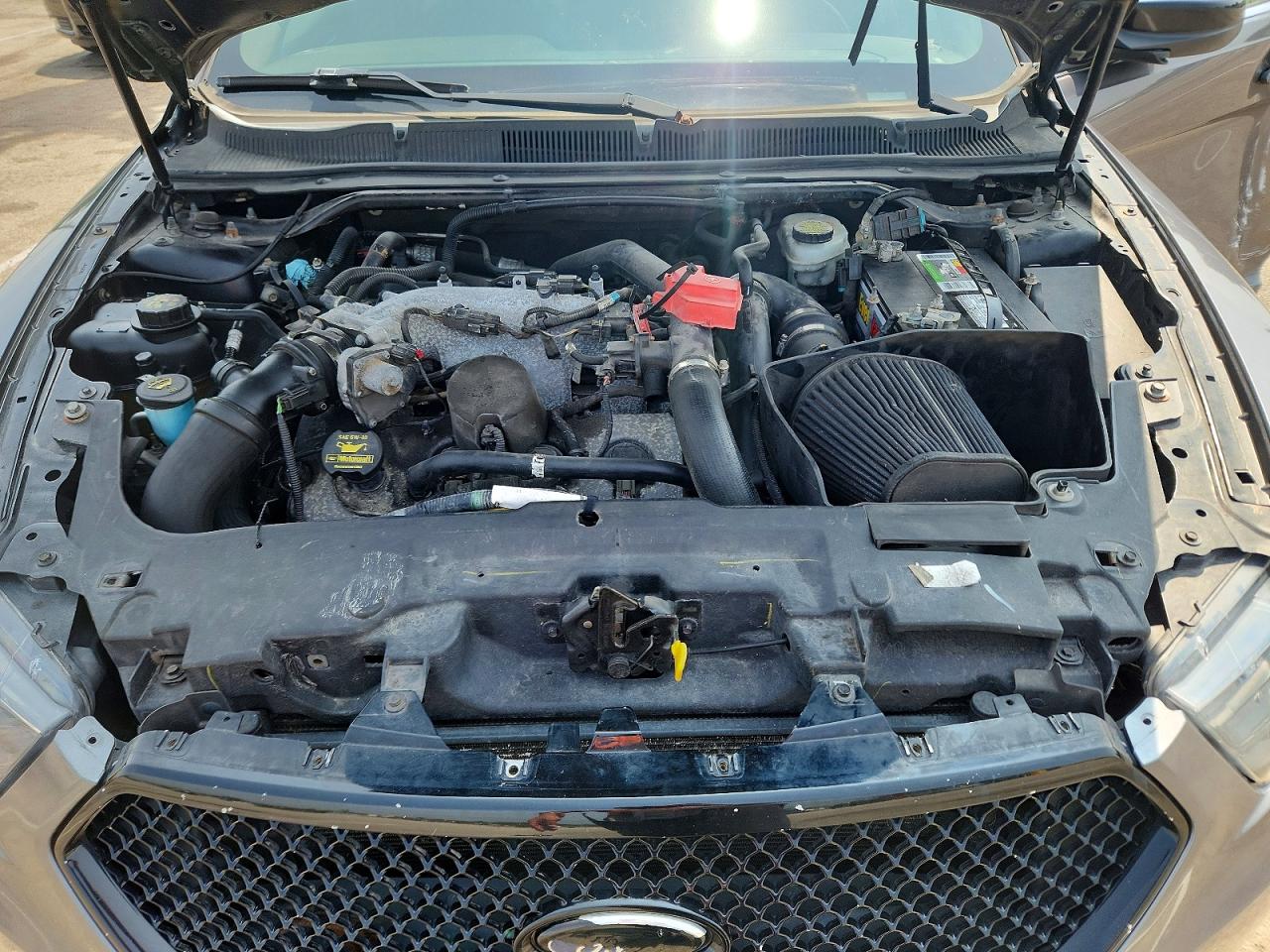 2013 Ford Taurus Sho Серый vin: 1FAHP2KT9DG171902