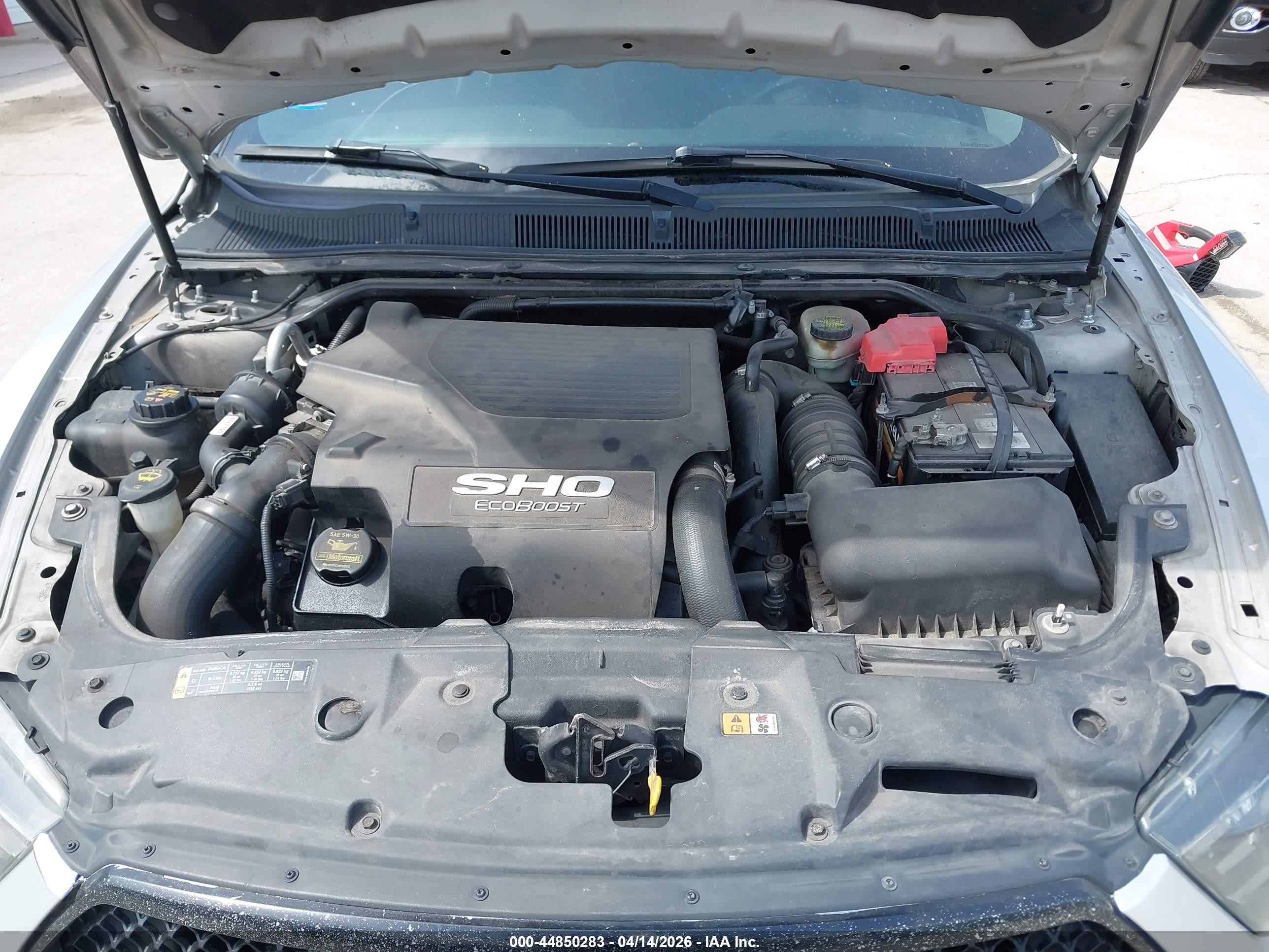 2013 Ford Taurus Sho Серебряный vin: 1FAHP2KT9DG190417