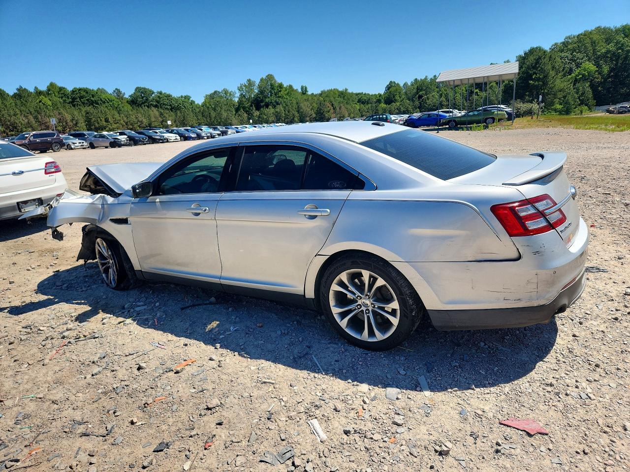 2014 Ford Taurus Sho Silver vin: 1FAHP2KT9EG138772