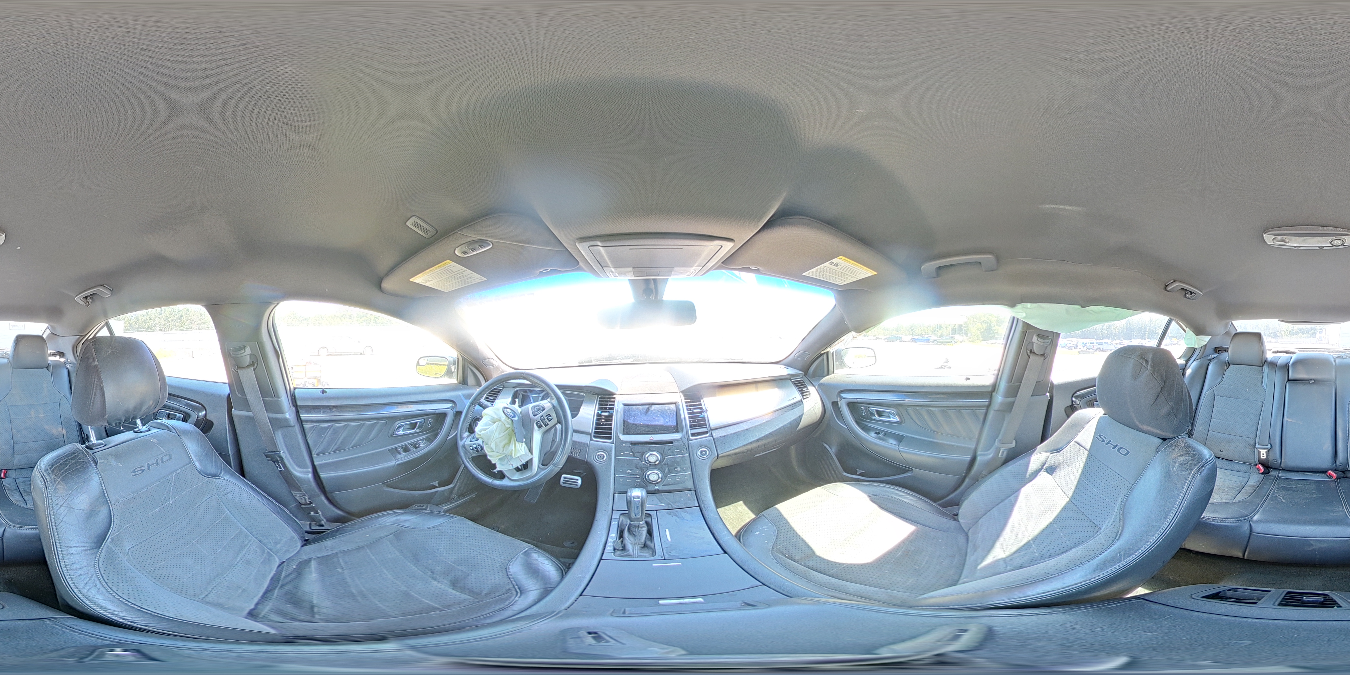 2014 Ford Taurus Sho Silver vin: 1FAHP2KT9EG138772