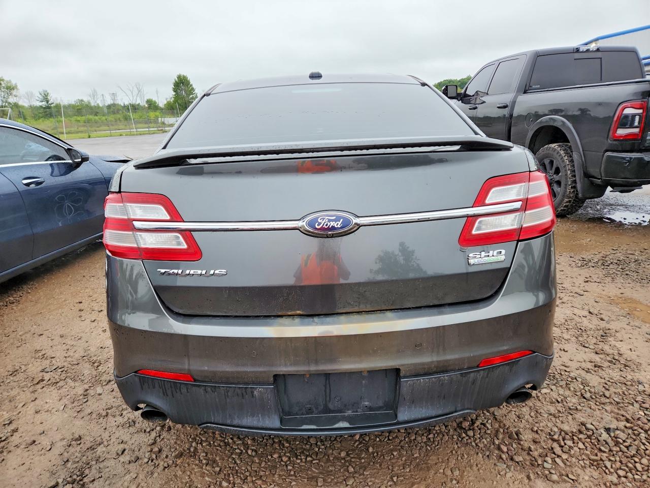 2015 Ford Taurus Sho Gray vin: 1FAHP2KT9FG202486