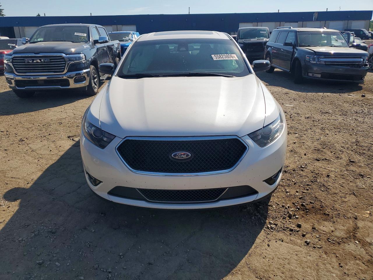 2015 Ford Taurus Sho White vin: 1FAHP2KT9FG202813